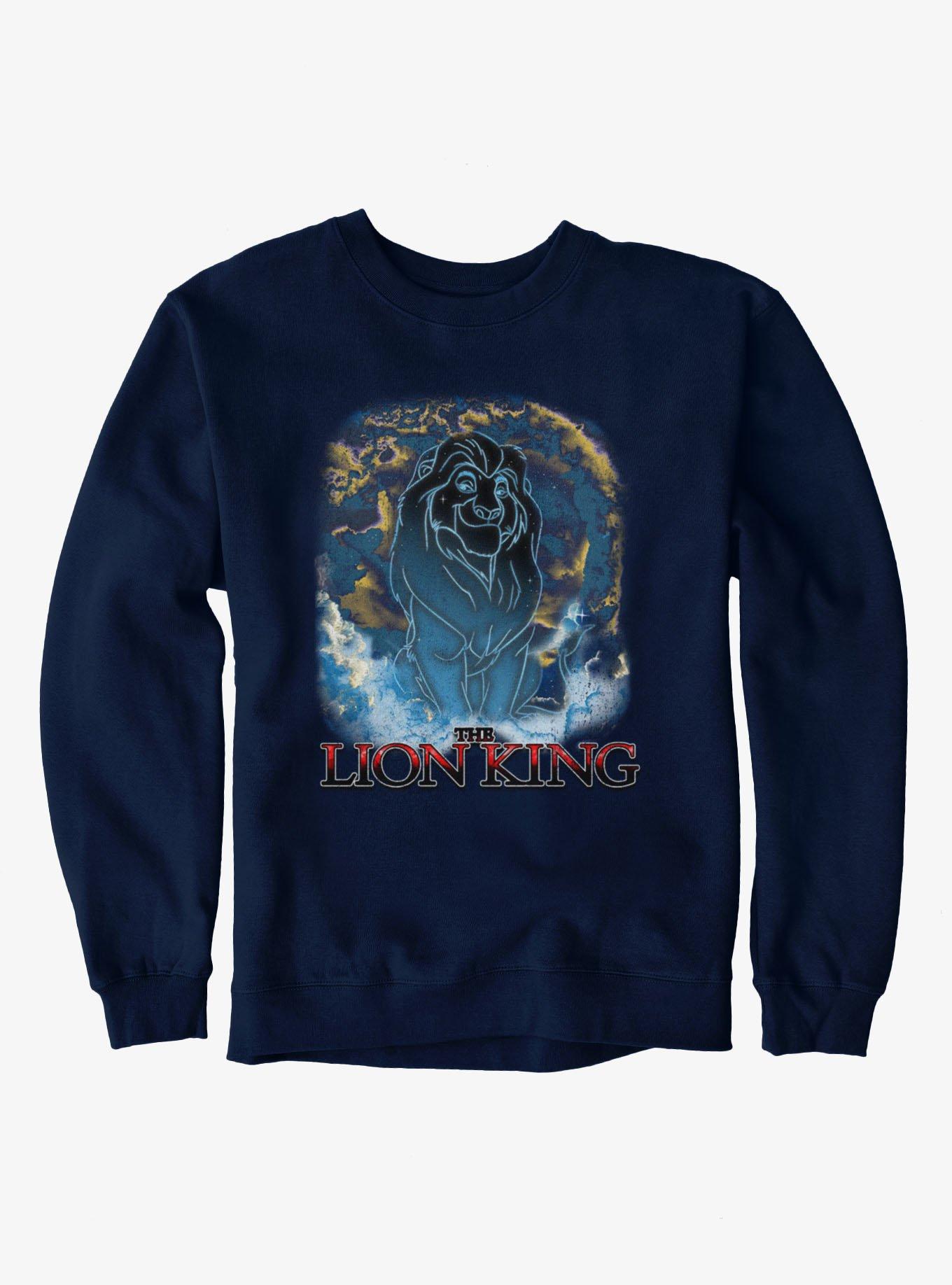 Disney The Lion King Mufasa Cloud Constellations Sweatshirt, , hi-res