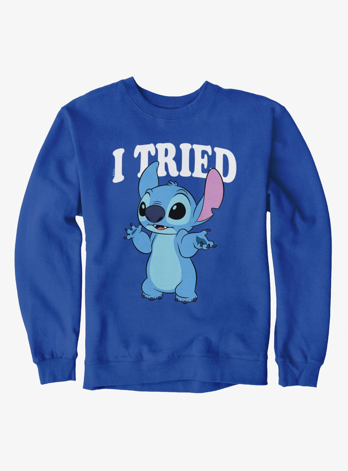 Disney Lilo & Stitch I Tried Sweatshirt, , hi-res