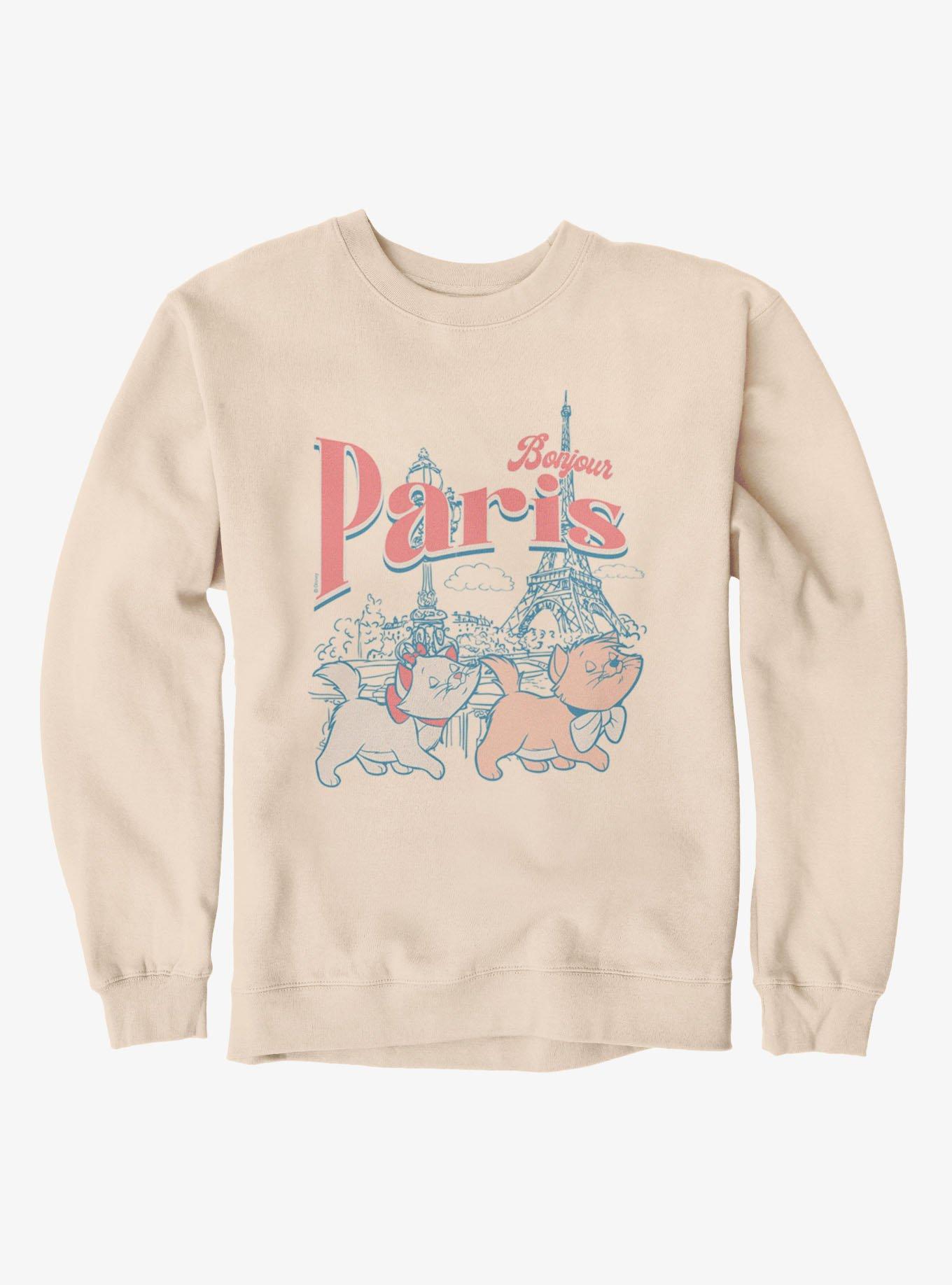 Disney Aristocats Bonjour Paris Walk Sweatshirt, , hi-res