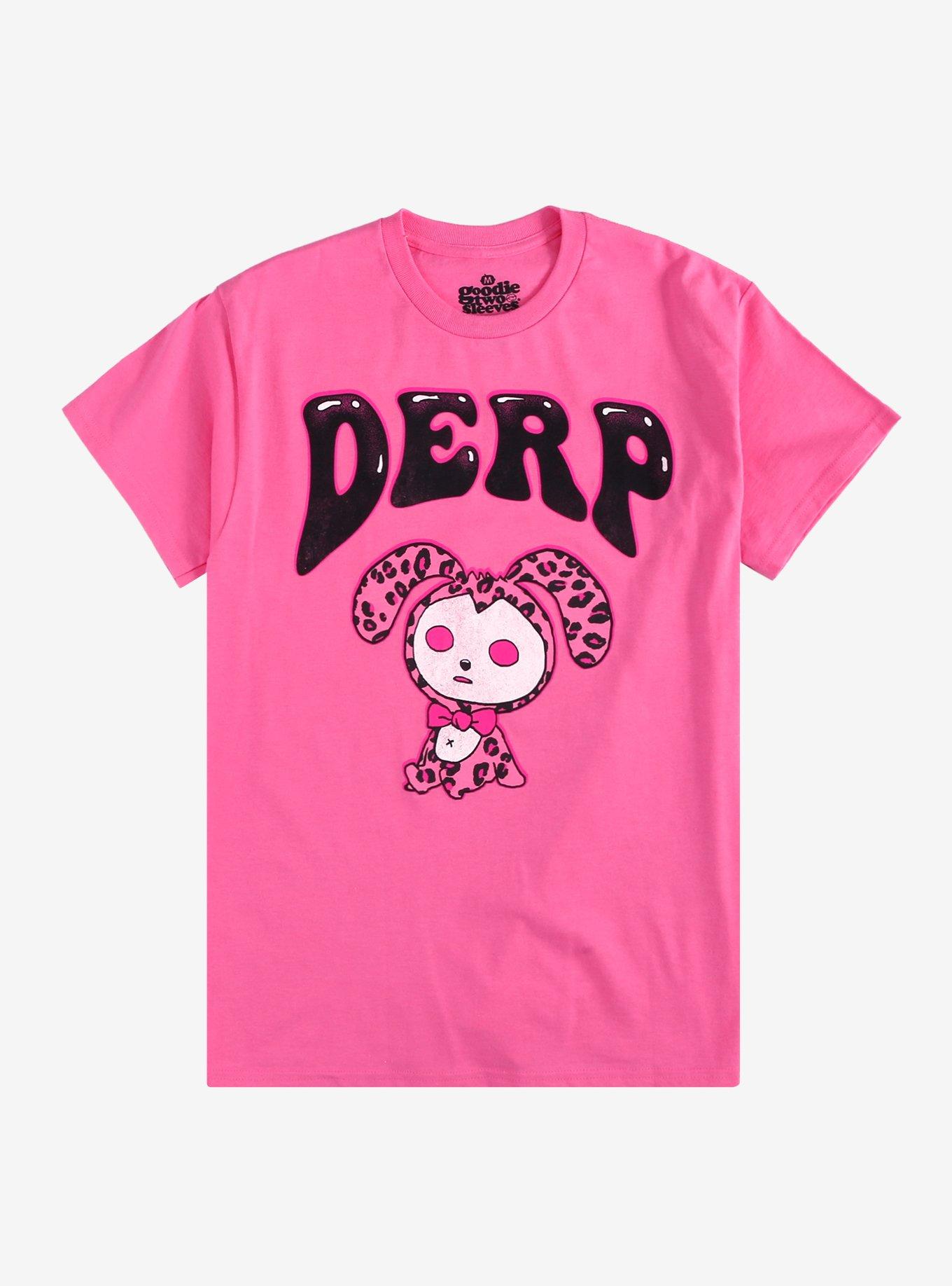Derp Bunny T-Shirt By Goodie Two Sleeves, , hi-res