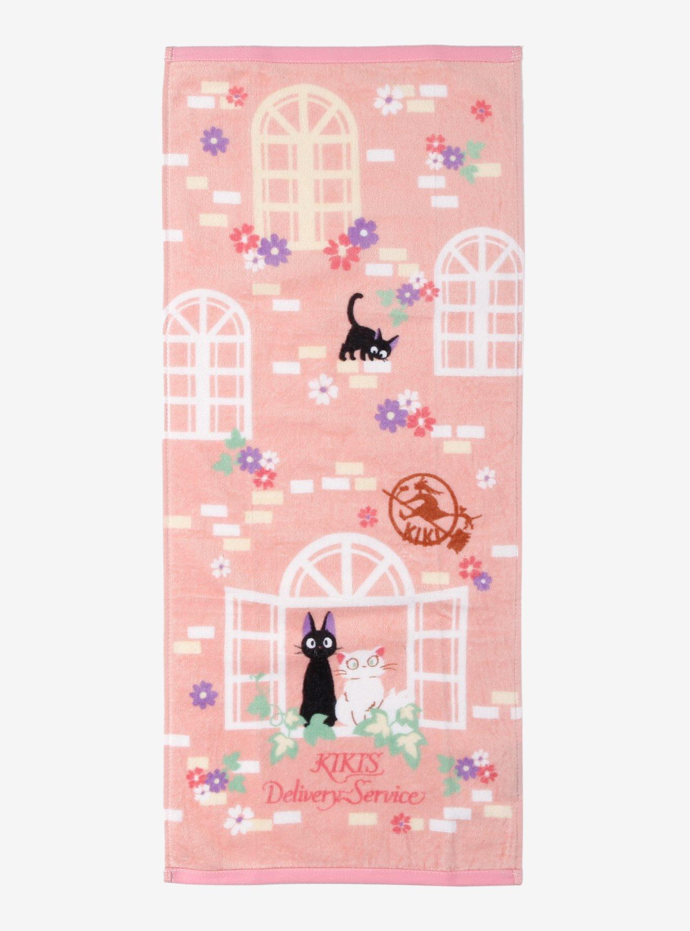 Studio Ghibli&reg; Kiki's Delivery Service Cats Face Towel, , hi-res