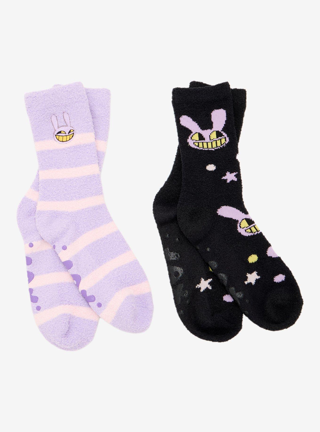 The Amazing Digital Circus Jax Cozy Socks 2 Pair
