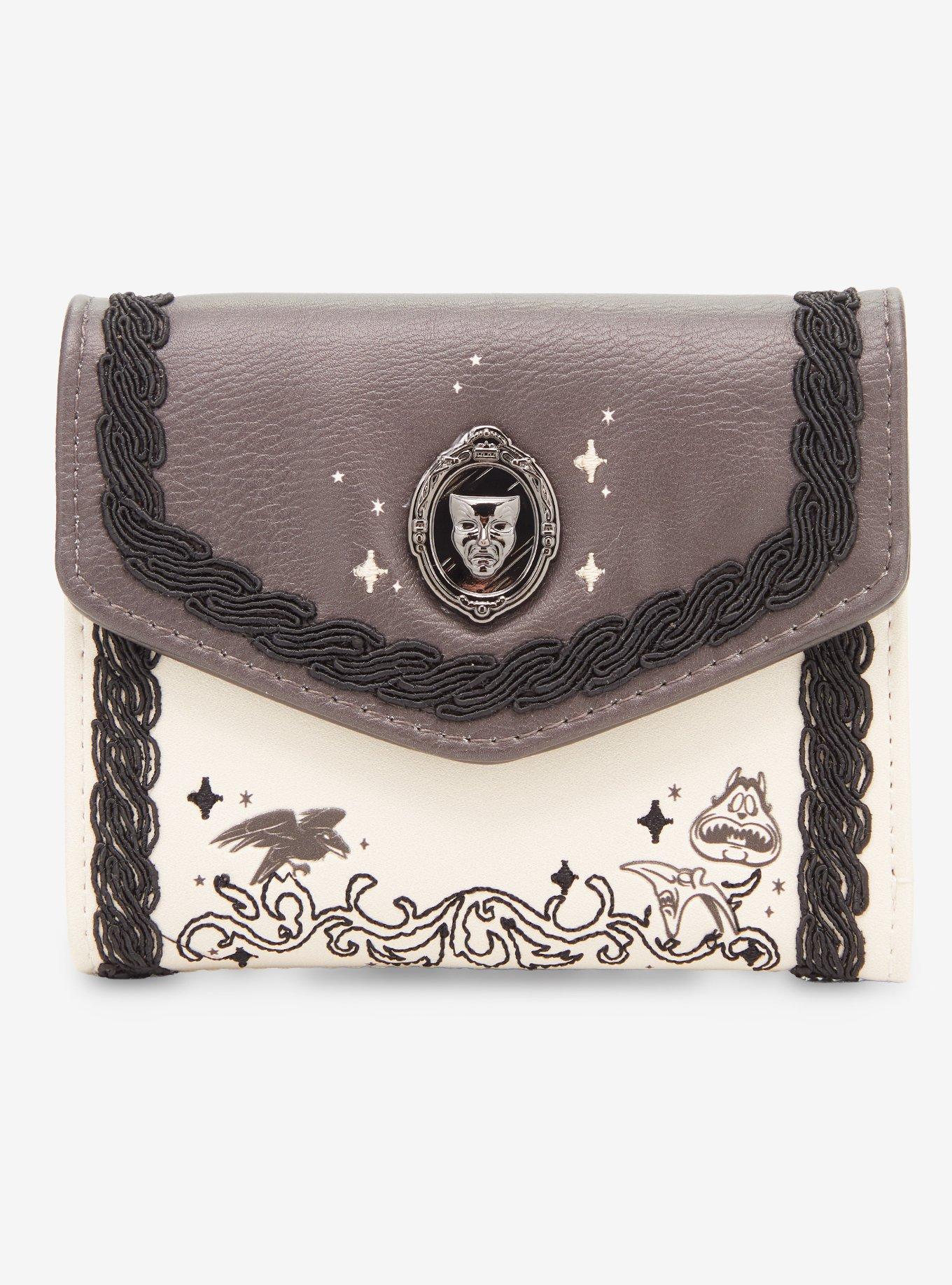 Disney Villains Mirror Mask Tonal Wallet - BoxLunch Exclusive