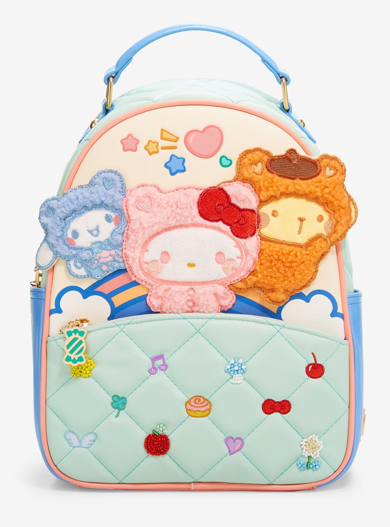 Sanrio Hello Kitty & Friends Chenille Quilted Mini Backpack - BoxLunch Exclusive