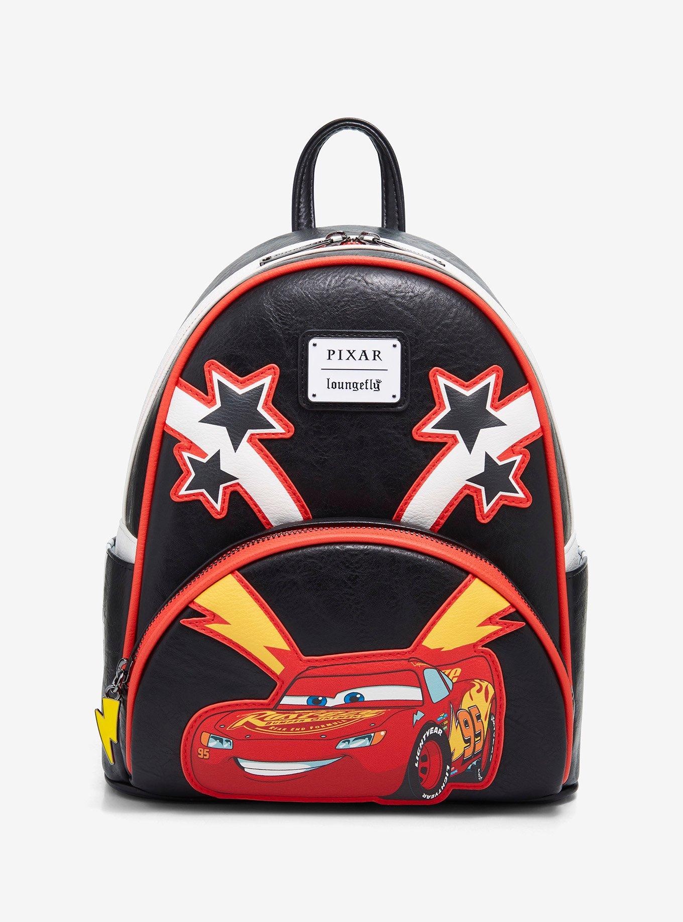 Loungefly Pixar Cars 95 カーズ ミニリュック 限定品 Loungefly Disney Pixar Cars Lightning McQueen Kachow Mini Backpack