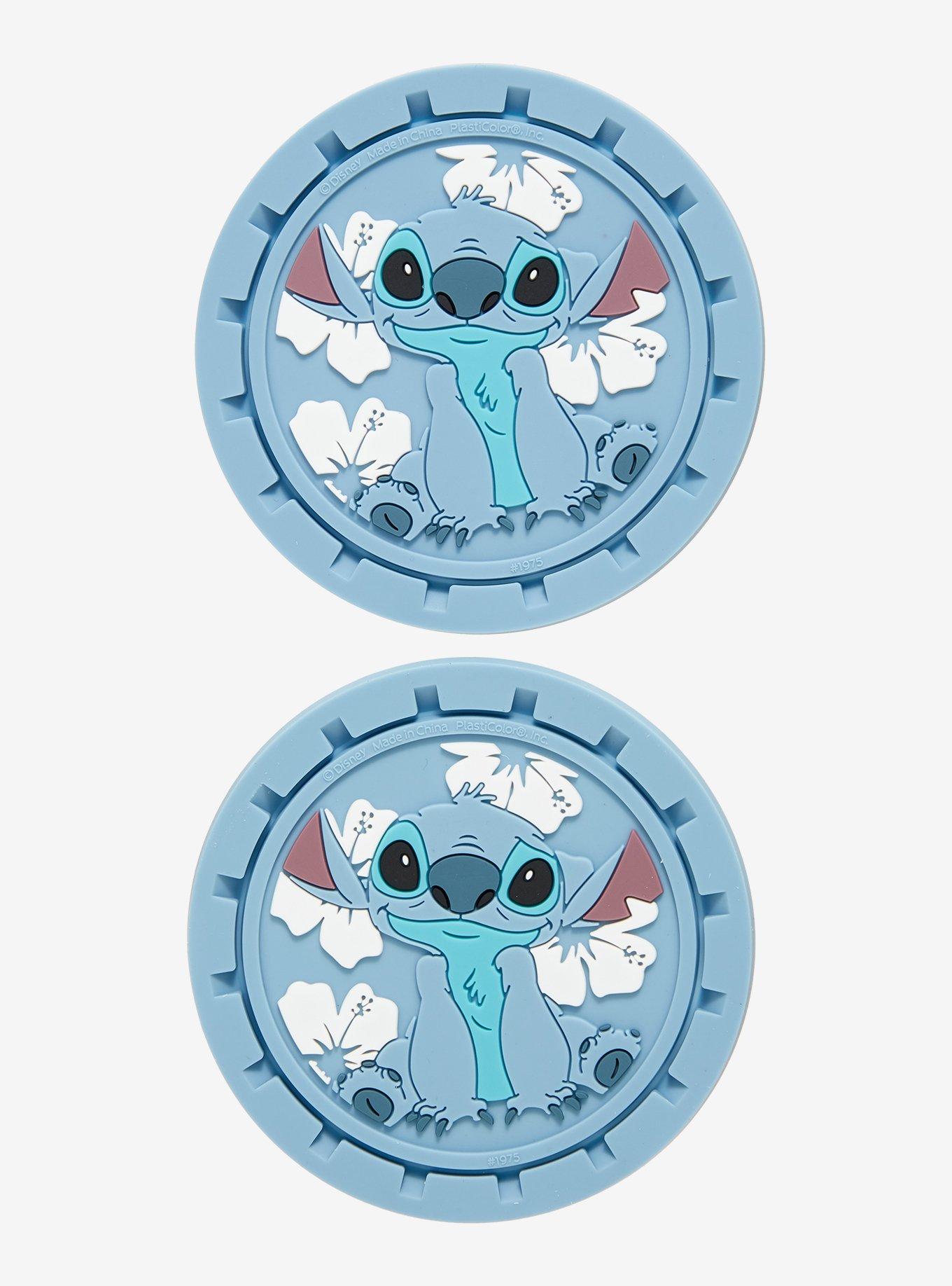 Disney Lilo & Stitch Floral Car Coaster Set, , hi-res