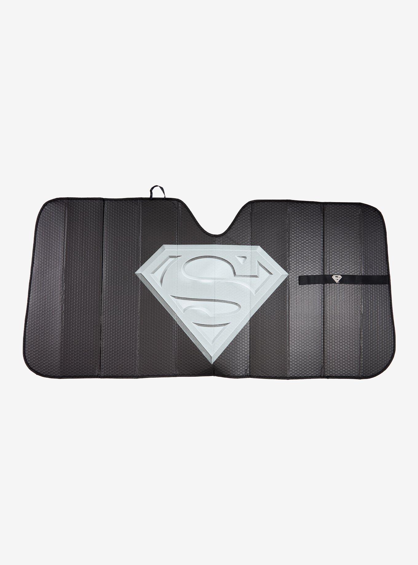 DC Comics Superman Silver Logo Sunshade, , hi-res