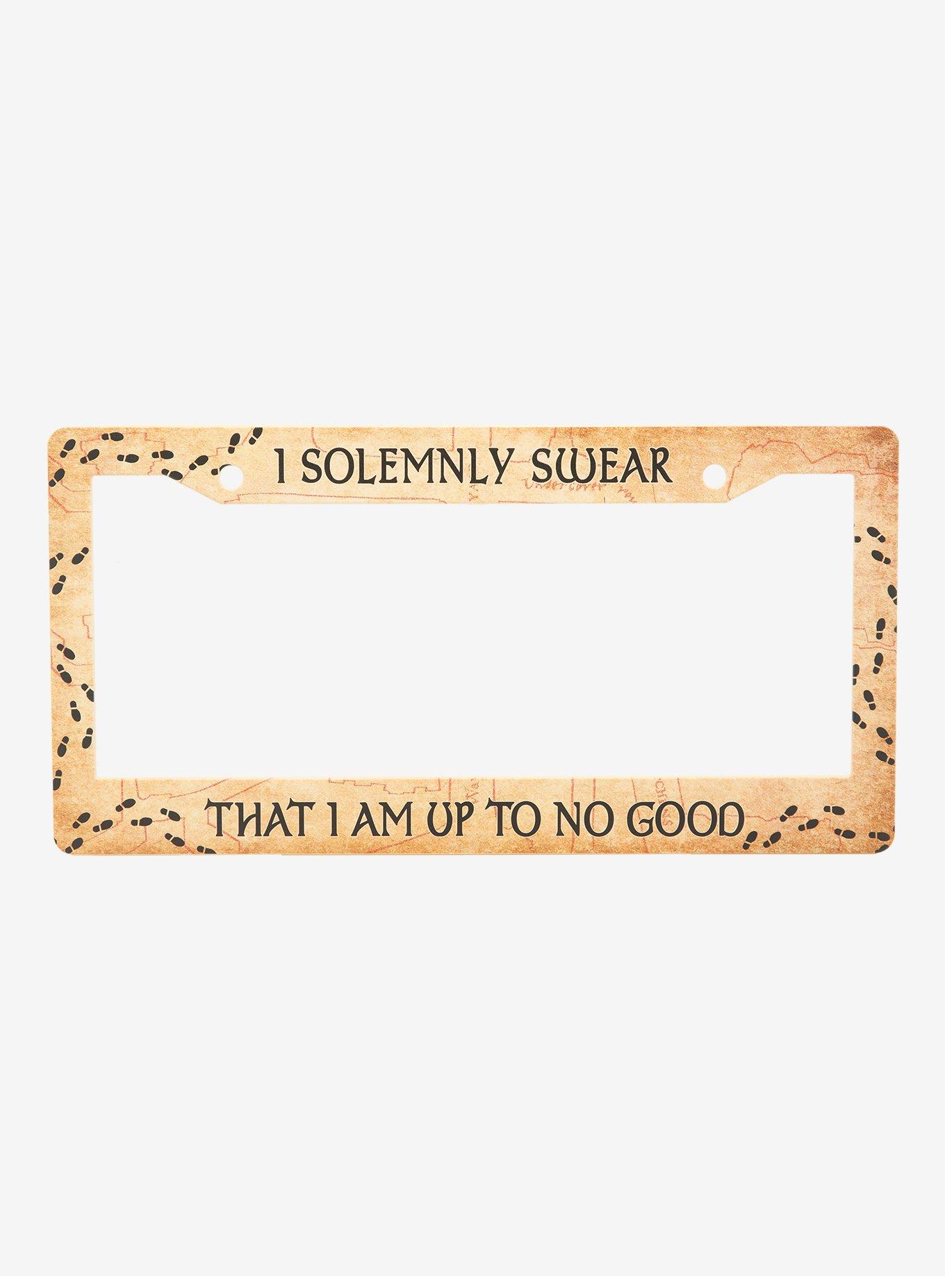 Harry Potter Marauder's Map License Plate Frame - BoxLunch Exclusive, , hi-res
