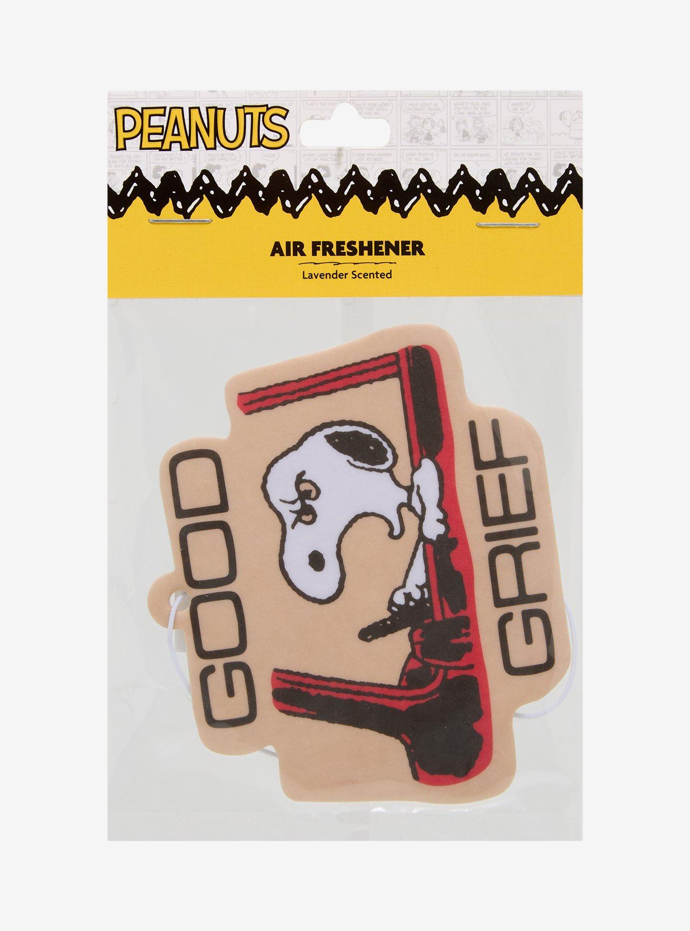 Peanuts Snoopy Good Grief Lavender Scented Air Freshener