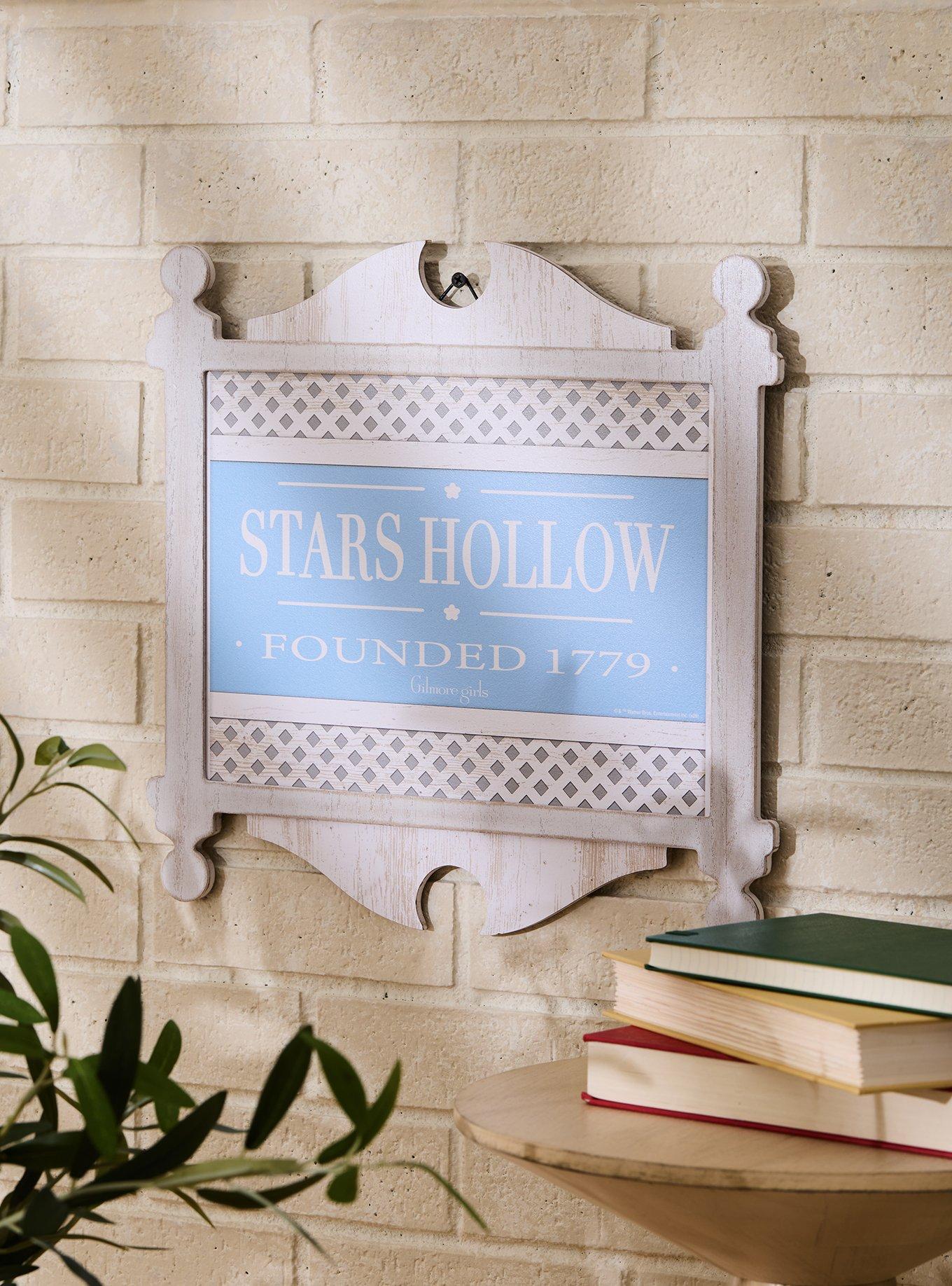 Gilmore Girls Stars Hollow Founding Sign Wall Art &mdash; BoxLunch Exclusive, , hi-res