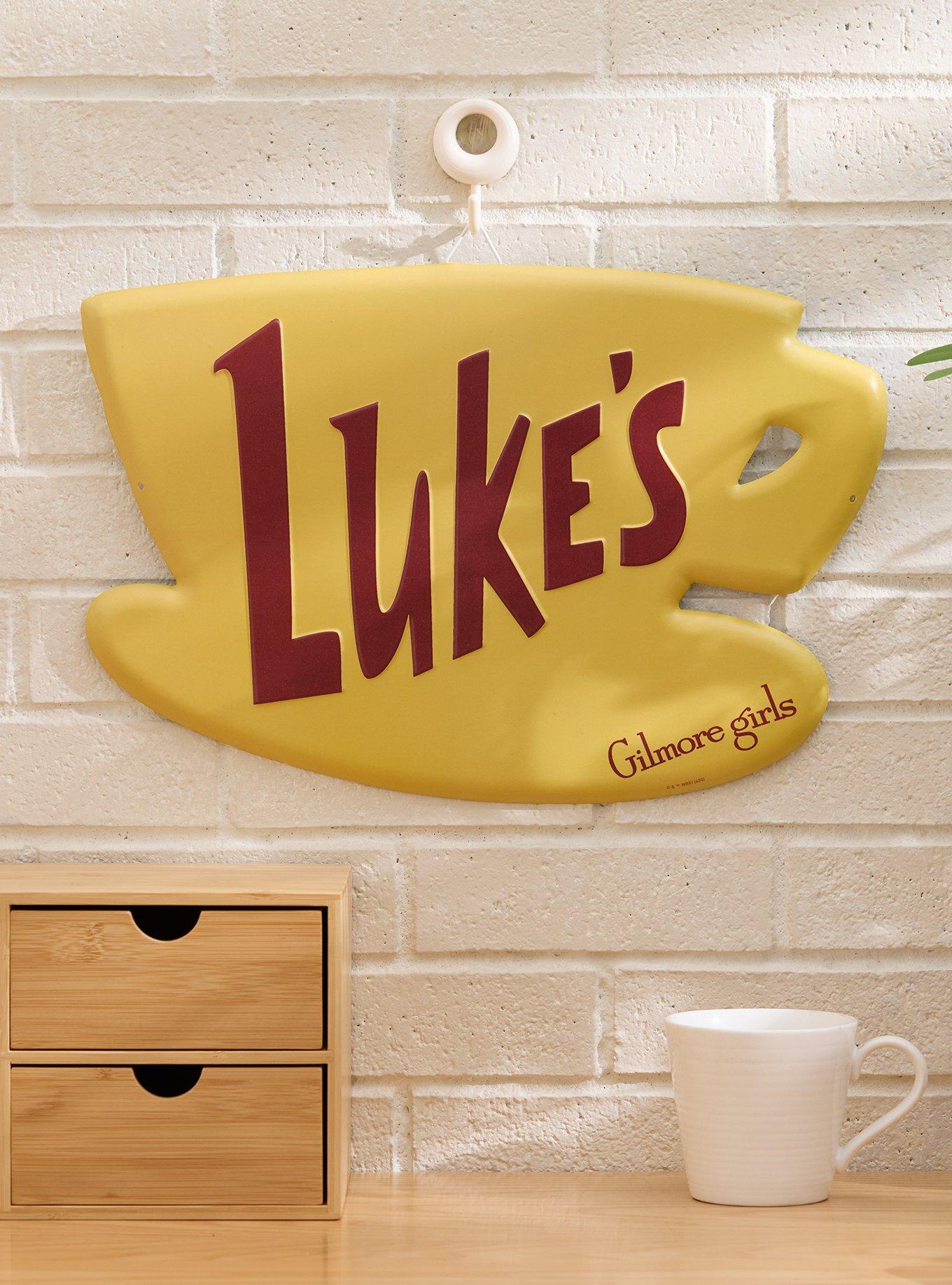Gilmore Girls Luke's Diner Logo Metal Wall Sign - BoxLunch Exclusive, , hi-res