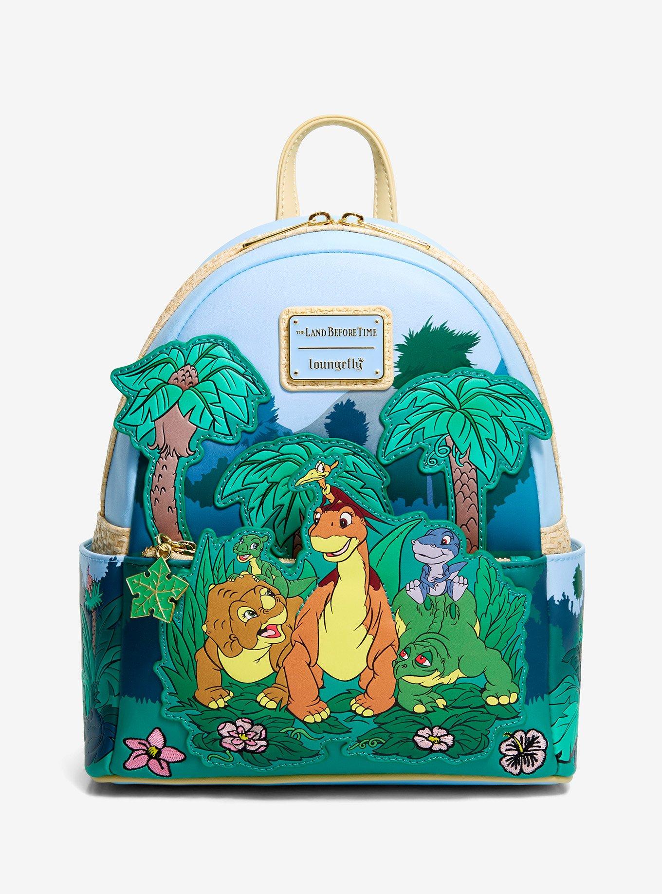 Loungefly ディズニー エレクトリカルパレード ミニバックパック Loungefly The Land Before Time Group Portrait Mini Backpack