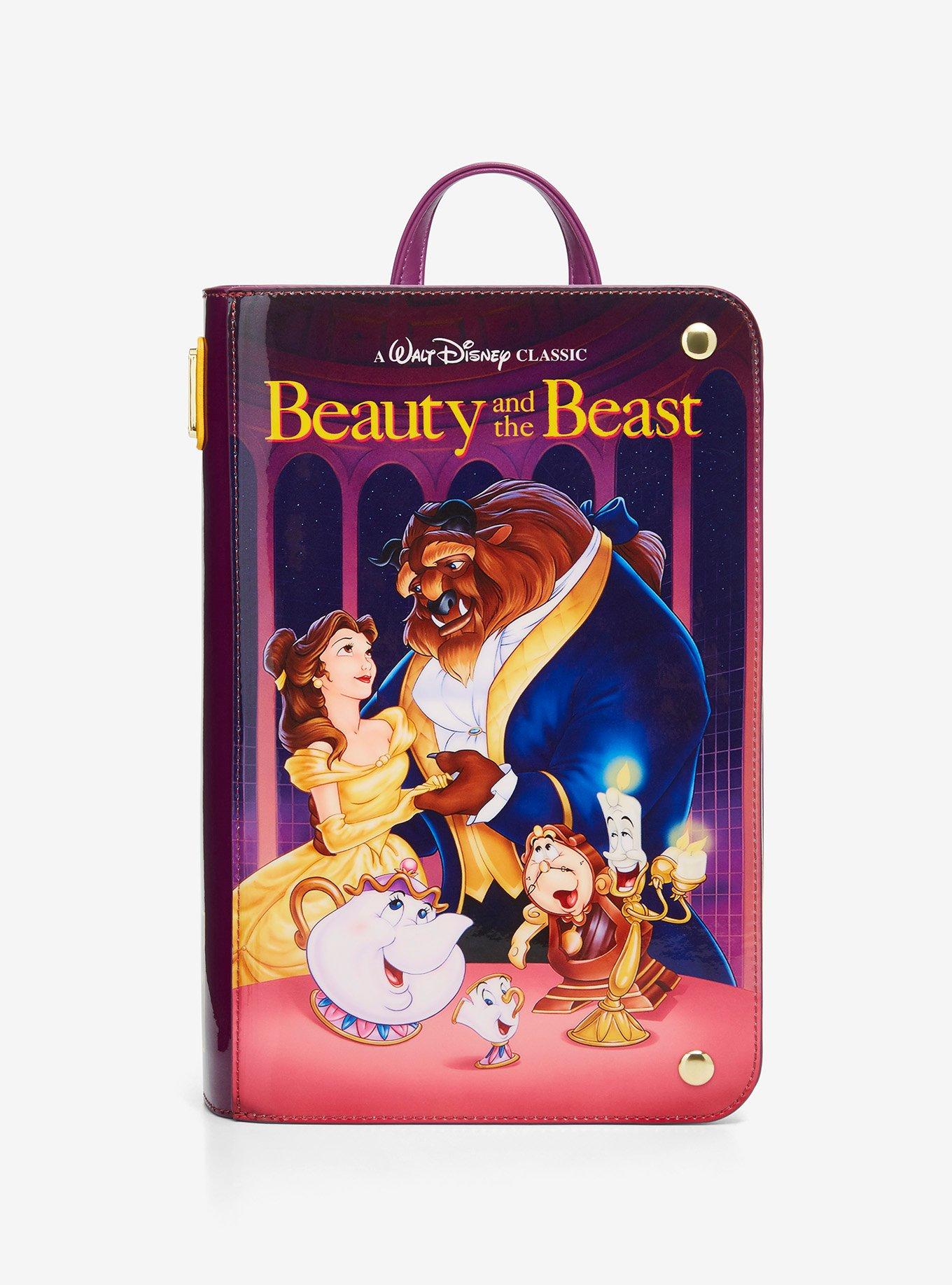 Loungefly Disney Beauty and the Beast VHS Tape Figural Mini Backpack - BoxLunch Exclusive
