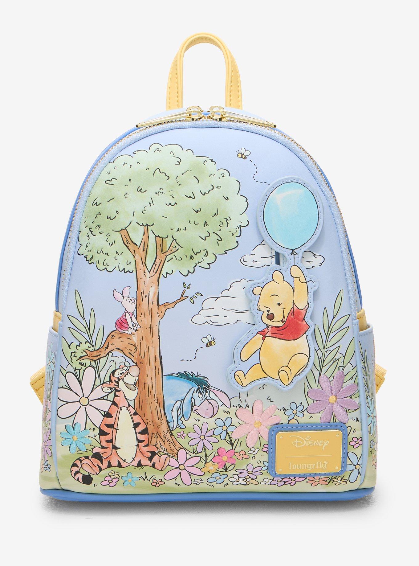 Loungefly Disney Winnie the Pooh and Friends Watercolor Mini Backpack - BoxLunch Exclusive