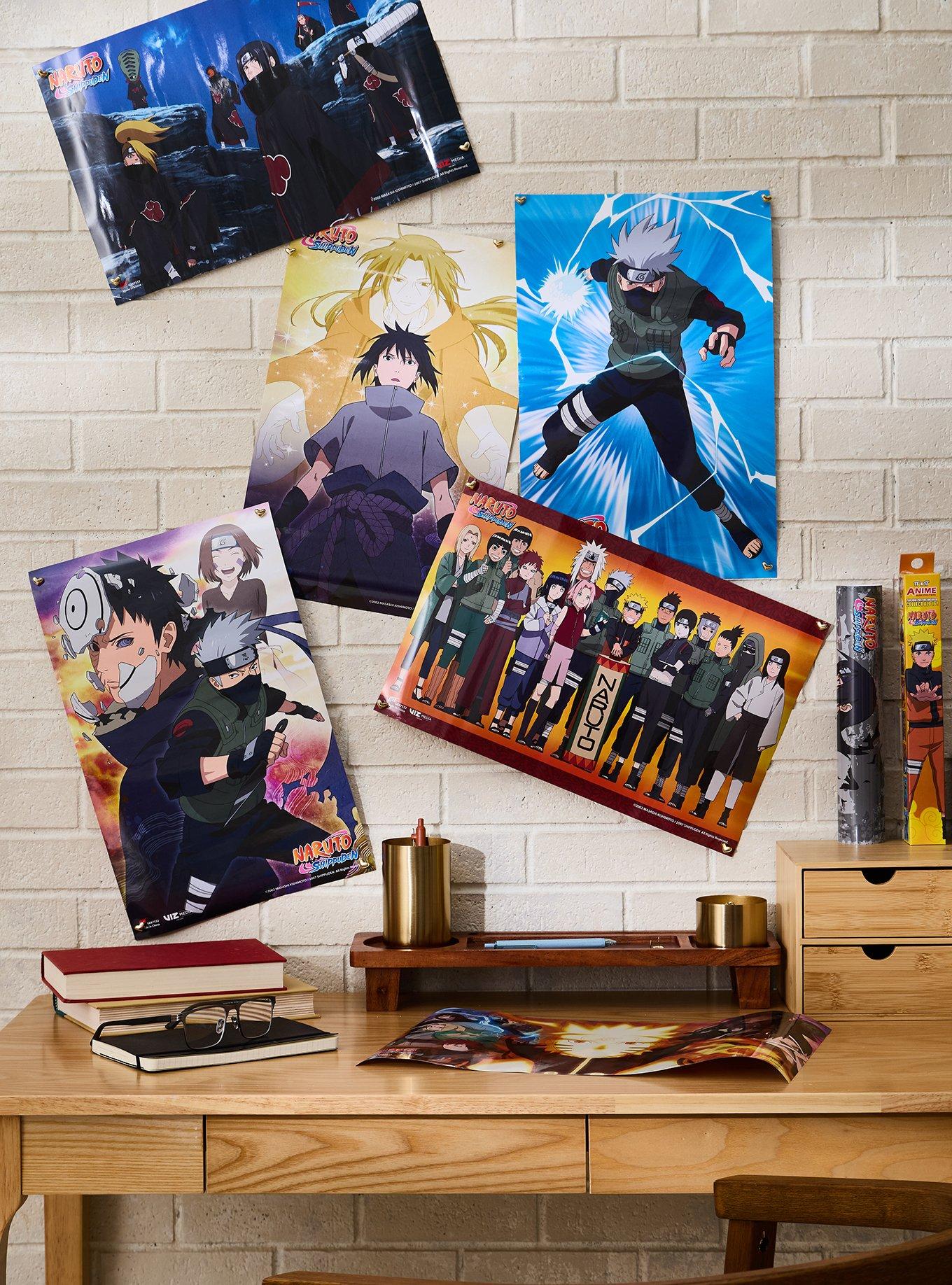 Naruto Shippuden Blind Box Poster Set - BoxLunch Exclusive, , hi-res