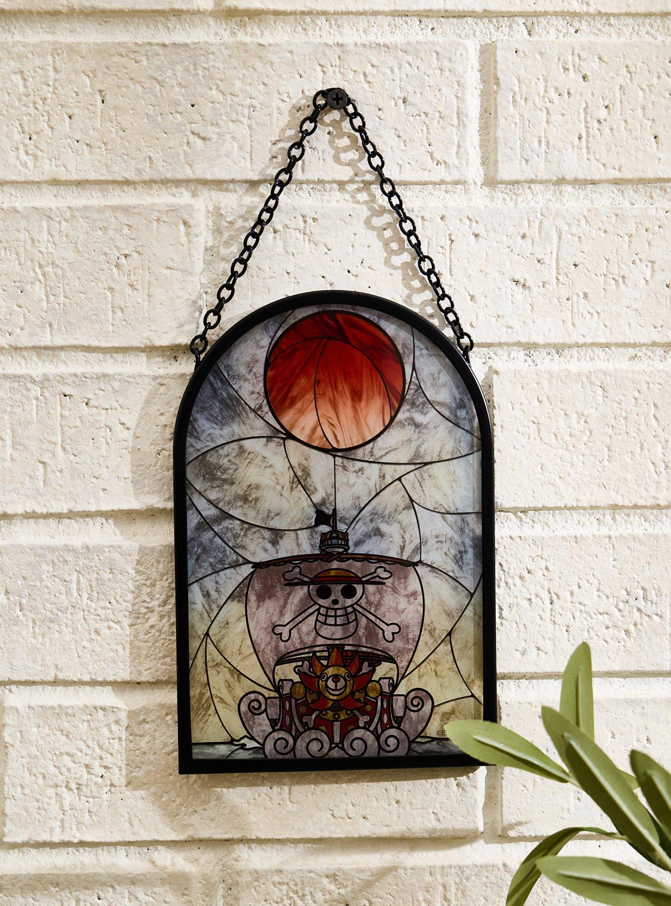 One Piece Thousand Sunny Stained Glass Wall Art, , hi-res