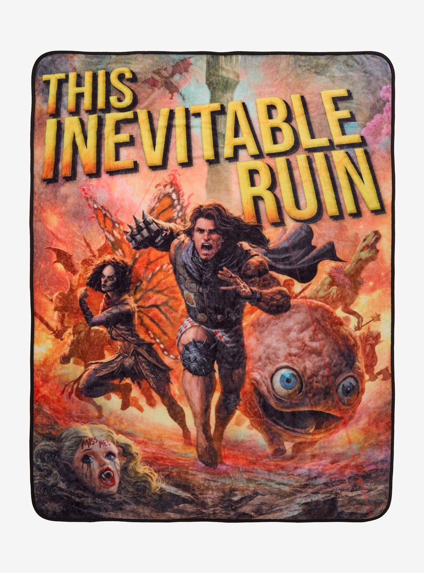 Dungeon Crawler Carl This Inevitable Ruin Book Cover Throw, , hi-res