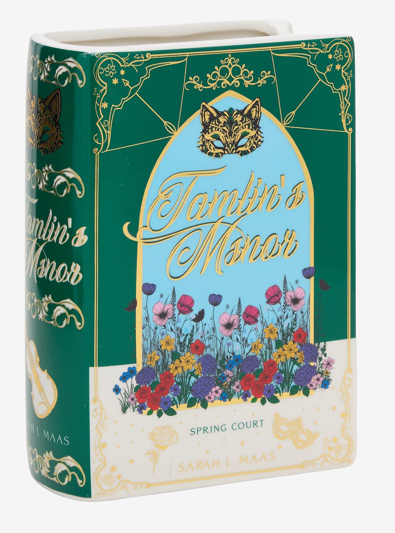 A Court Of Thorns And Roses Spring Court Book Figural Vase, , hi-res