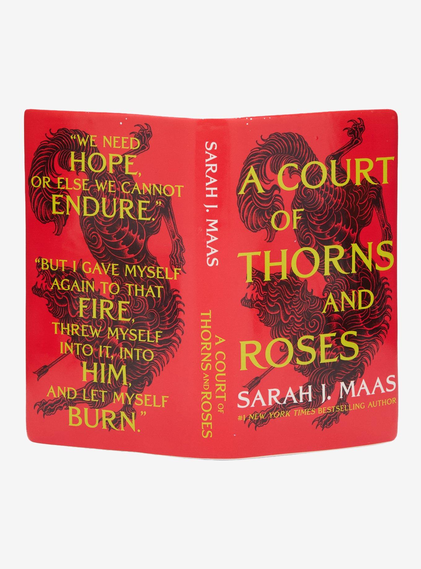 A Court Of Thorns And Roses Open Book Figural Vase, , hi-res