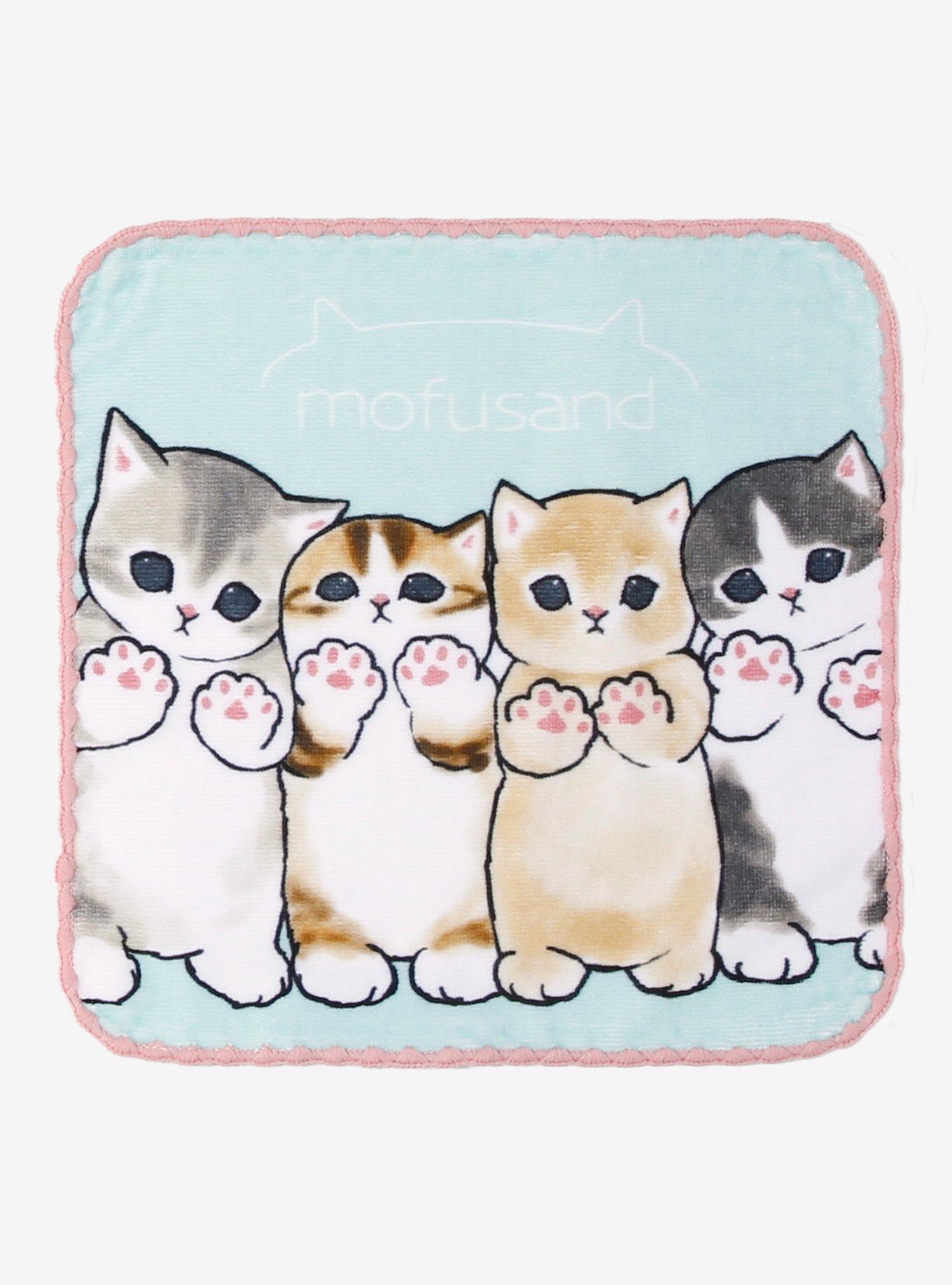 Mofusand Group Hand Towel, , hi-res