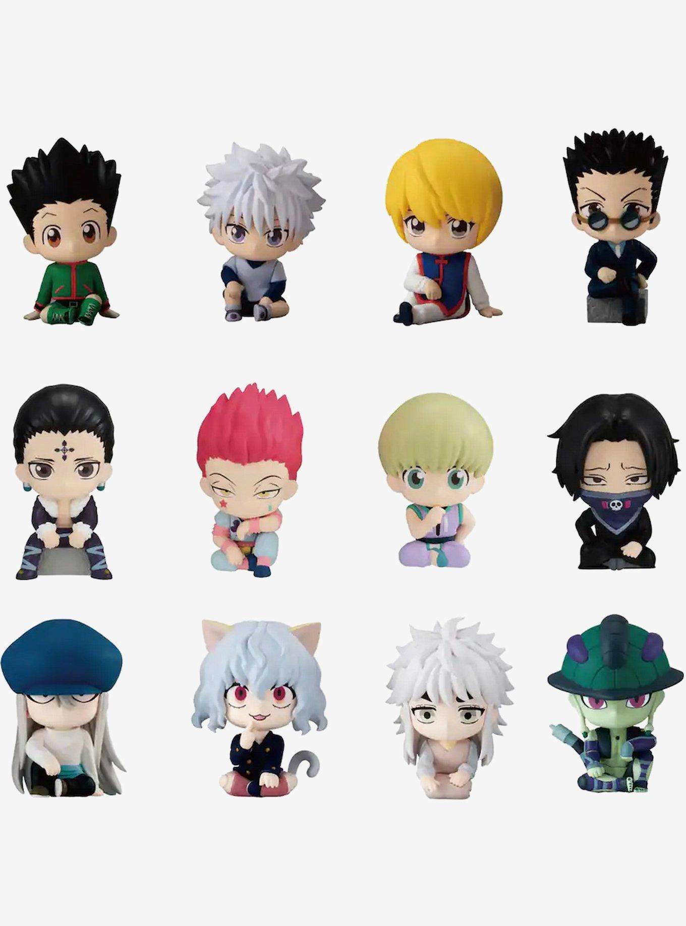 HUNTER×HUNTER Figur Bulk Lot15 pcs Japan Hunter x Hunter Gashapon Suwarasetai Blind Box Figure | BoxLunch