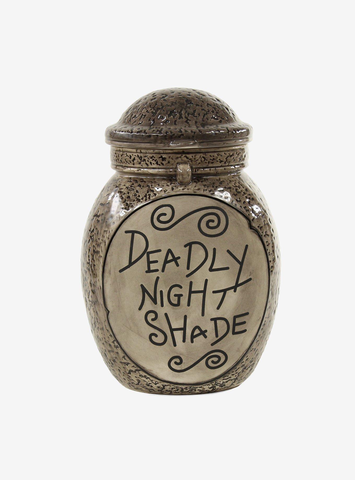The Nightmare Before Christmas Deadly Night Shade Cookie Jar, , hi-res