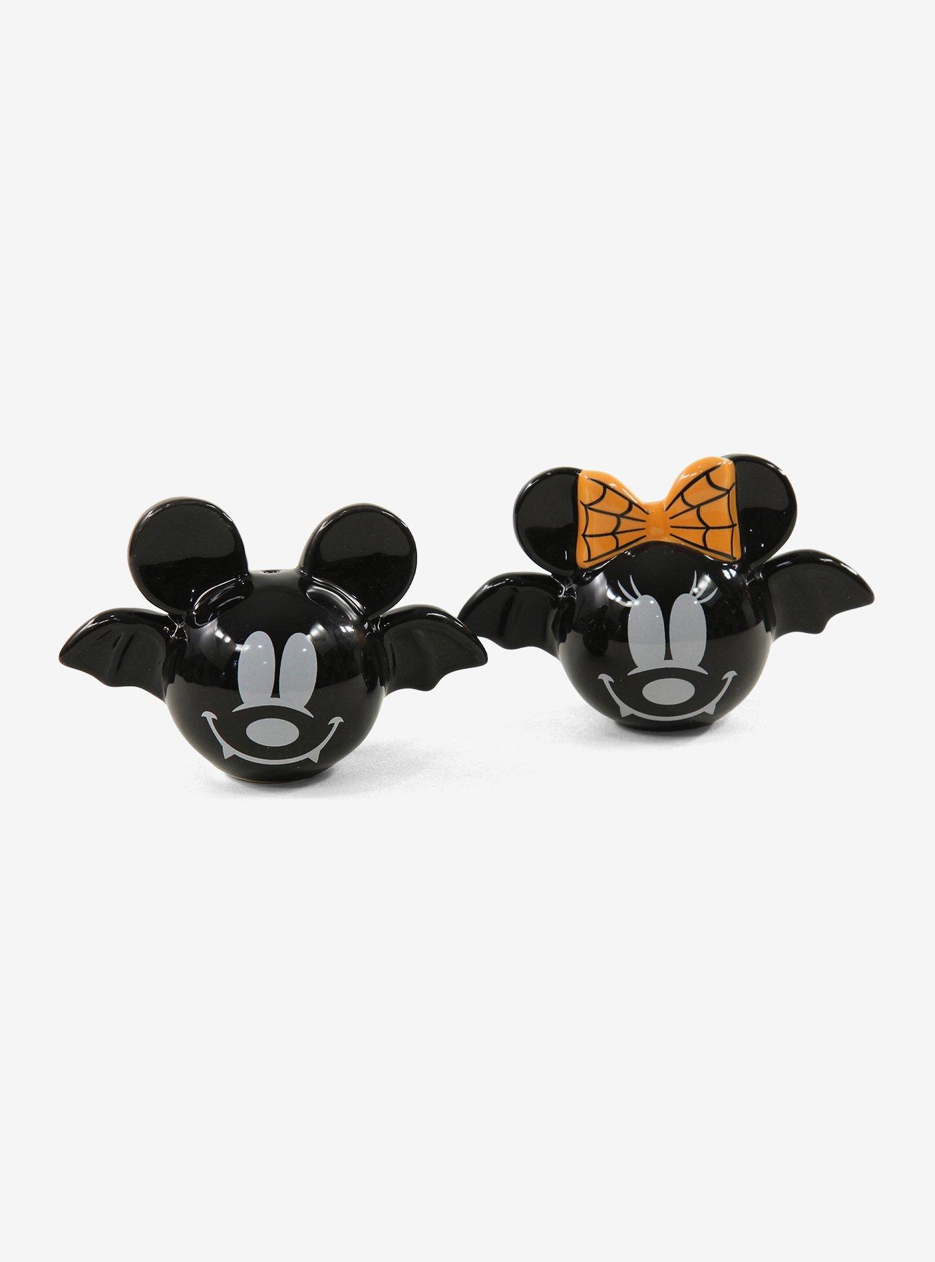 Disney Mickey Mouse & Minnie Mouse Bat Salt & Pepper Shaker Set, , hi-res