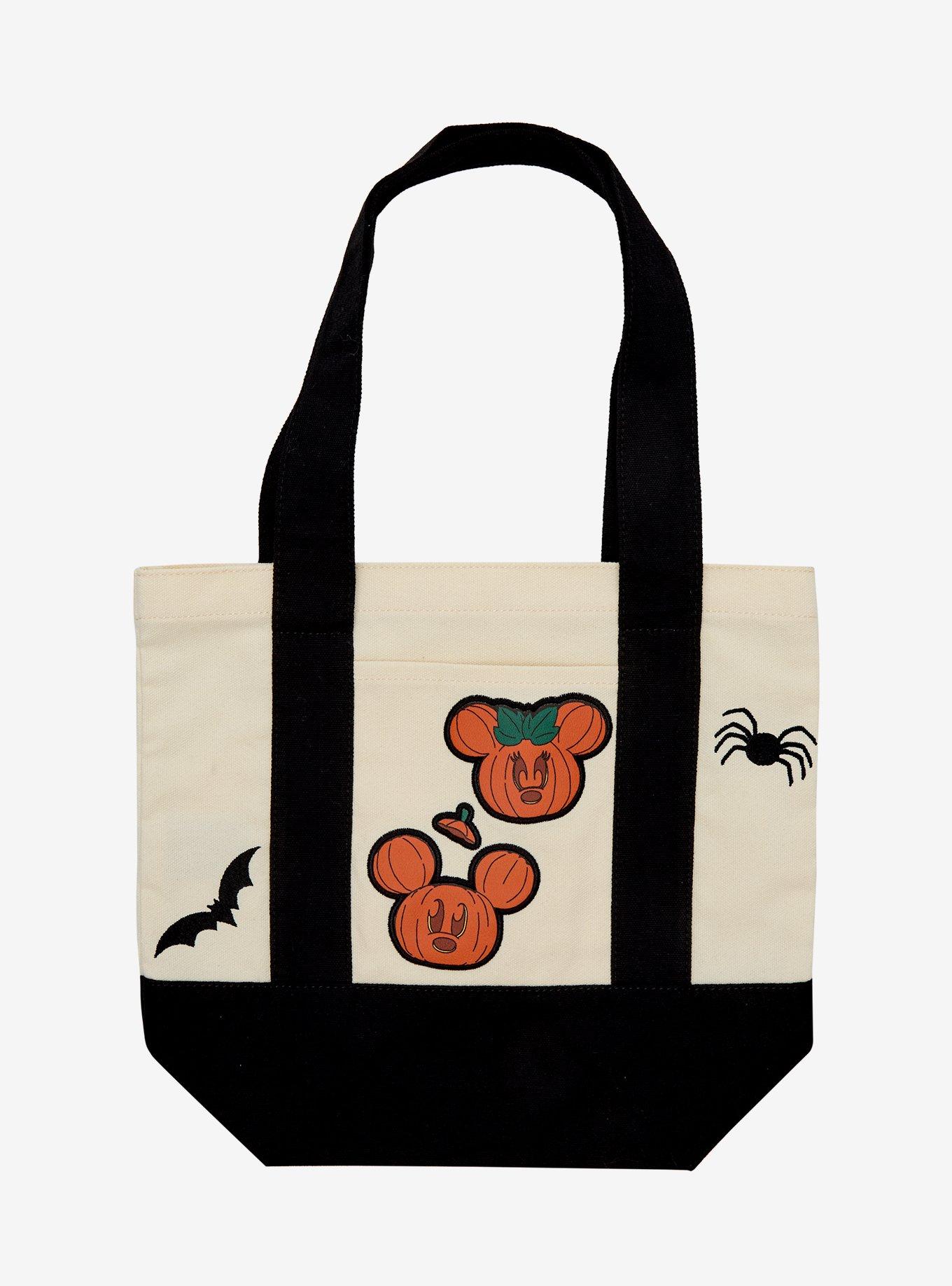 Disney Mickey & Friends Halloween Mini Canvas Tote Bag - BoxLunch Exclusive, , hi-res