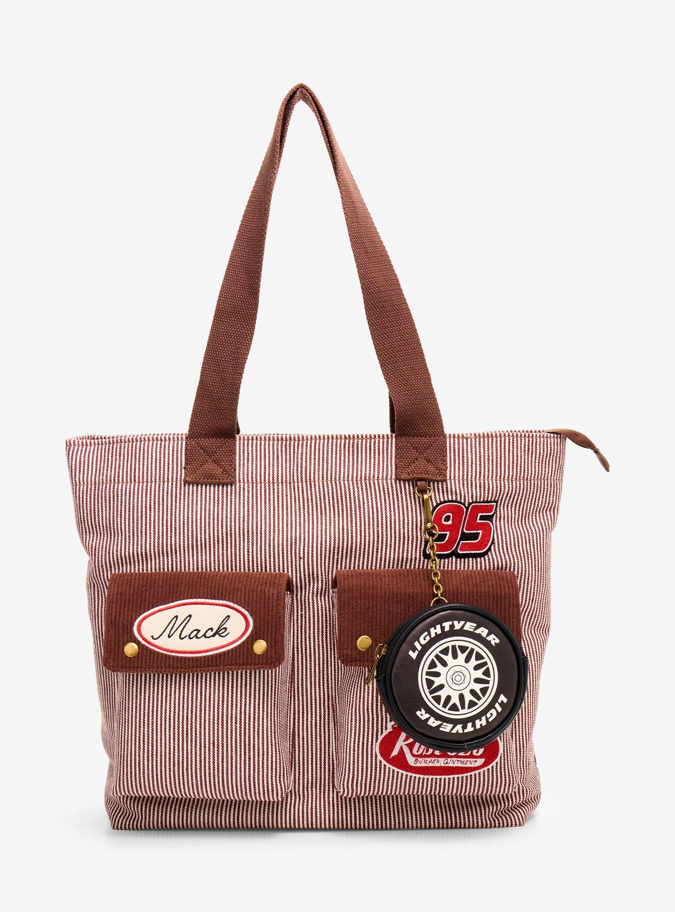 Disney Pixar Cars Mack Large Tote Bag with Coin Purse - BoxLunch Exclusive, , hi-res