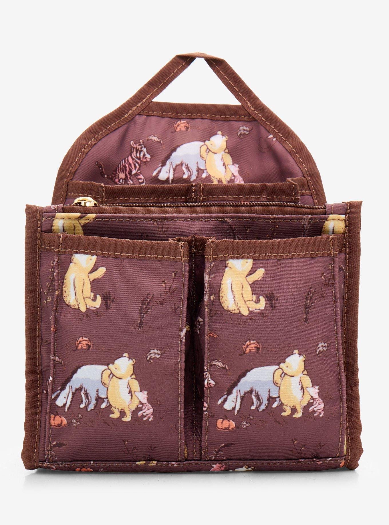Disney Winnie the Pooh Autumn Harvest Allover Print Mini Backpack Organizer - BoxLunch Exclusive, , hi-res