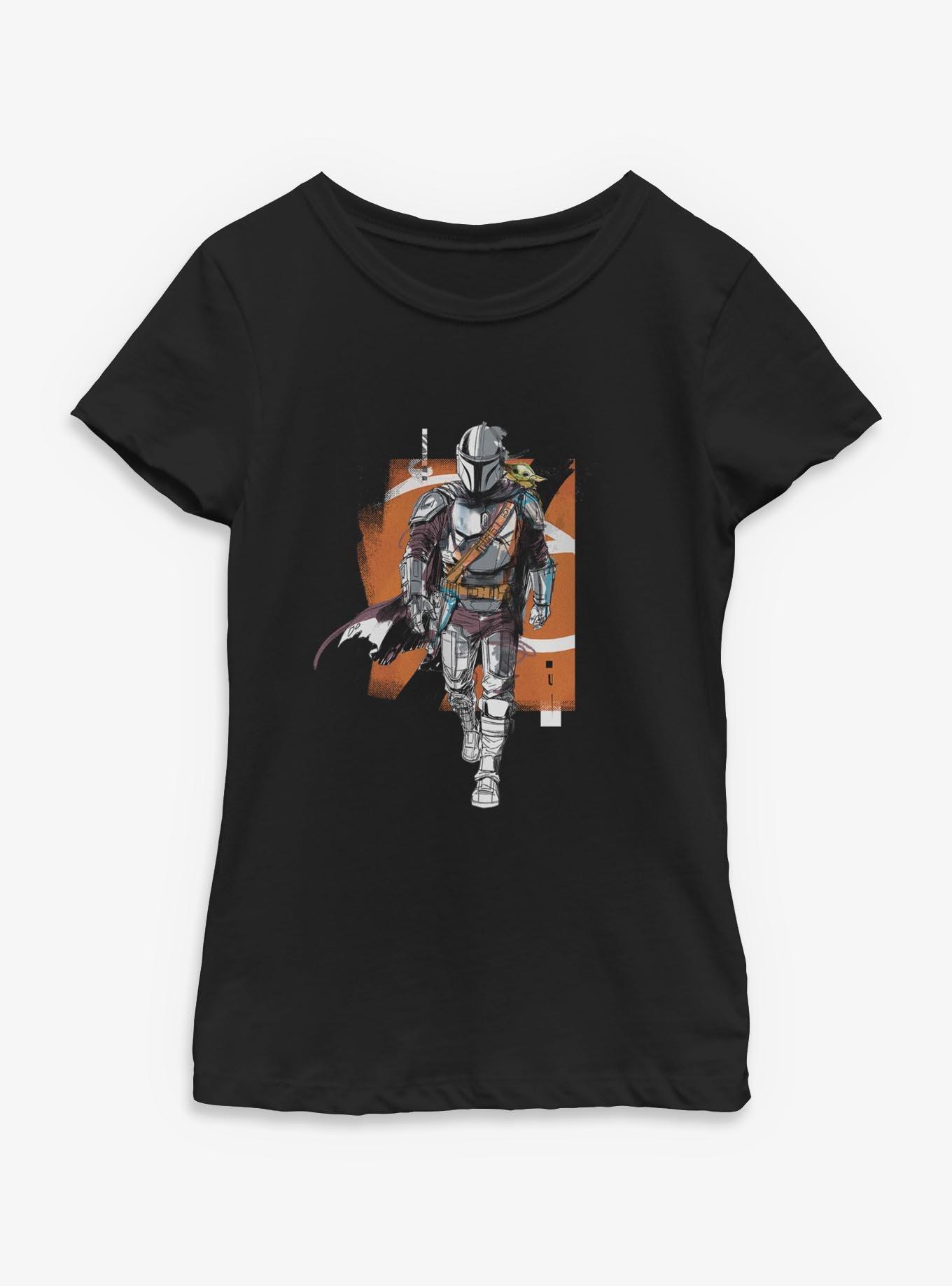 Star Wars: The Mandalorian And Grogu & Advancing Youth Girls T-Shirt