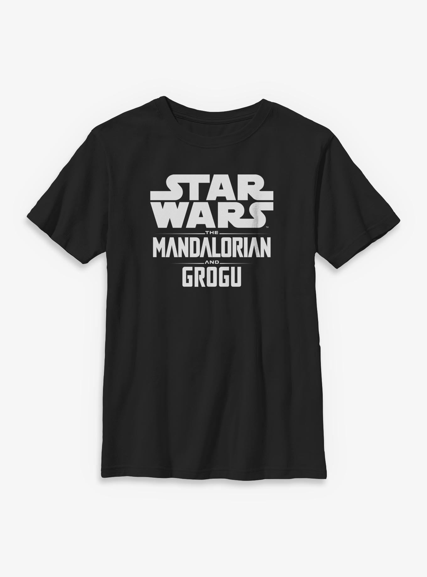Star Wars: The Mandalorian And Grogu Movie Logo Youth T-Shirt
