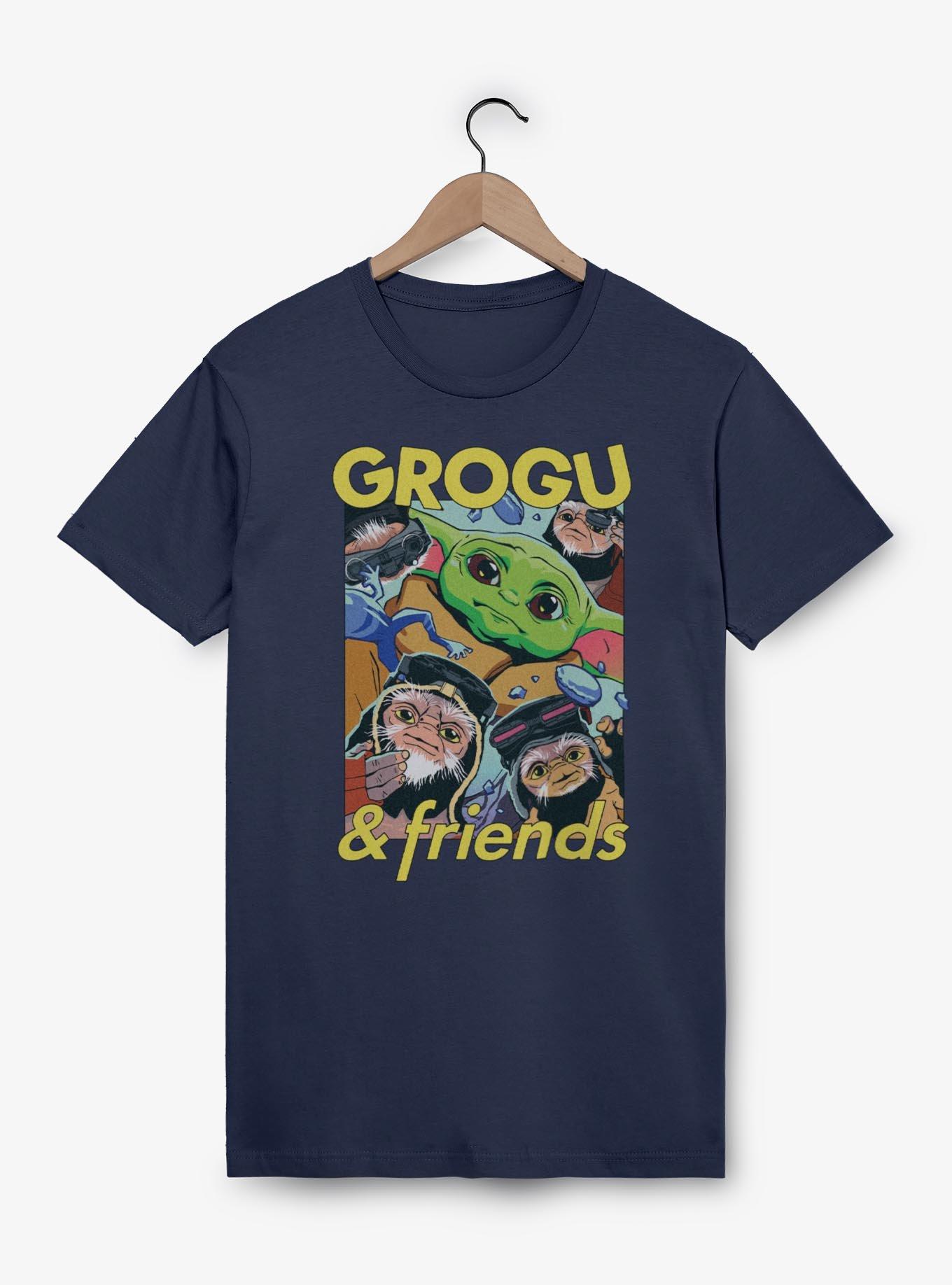 Star Wars: The Mandalorian And Grogu & Friends Huddle T-Shirt
