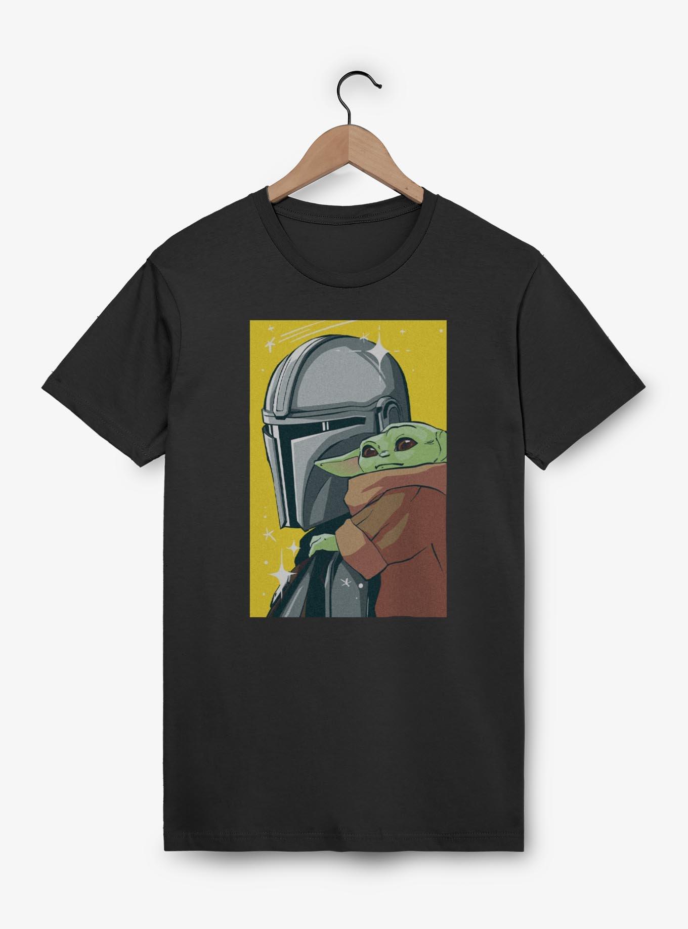 Star Wars: The Mandalorian And Grogu The Mandalorian & Grogu Stars Poster T-Shirt, , hi-res