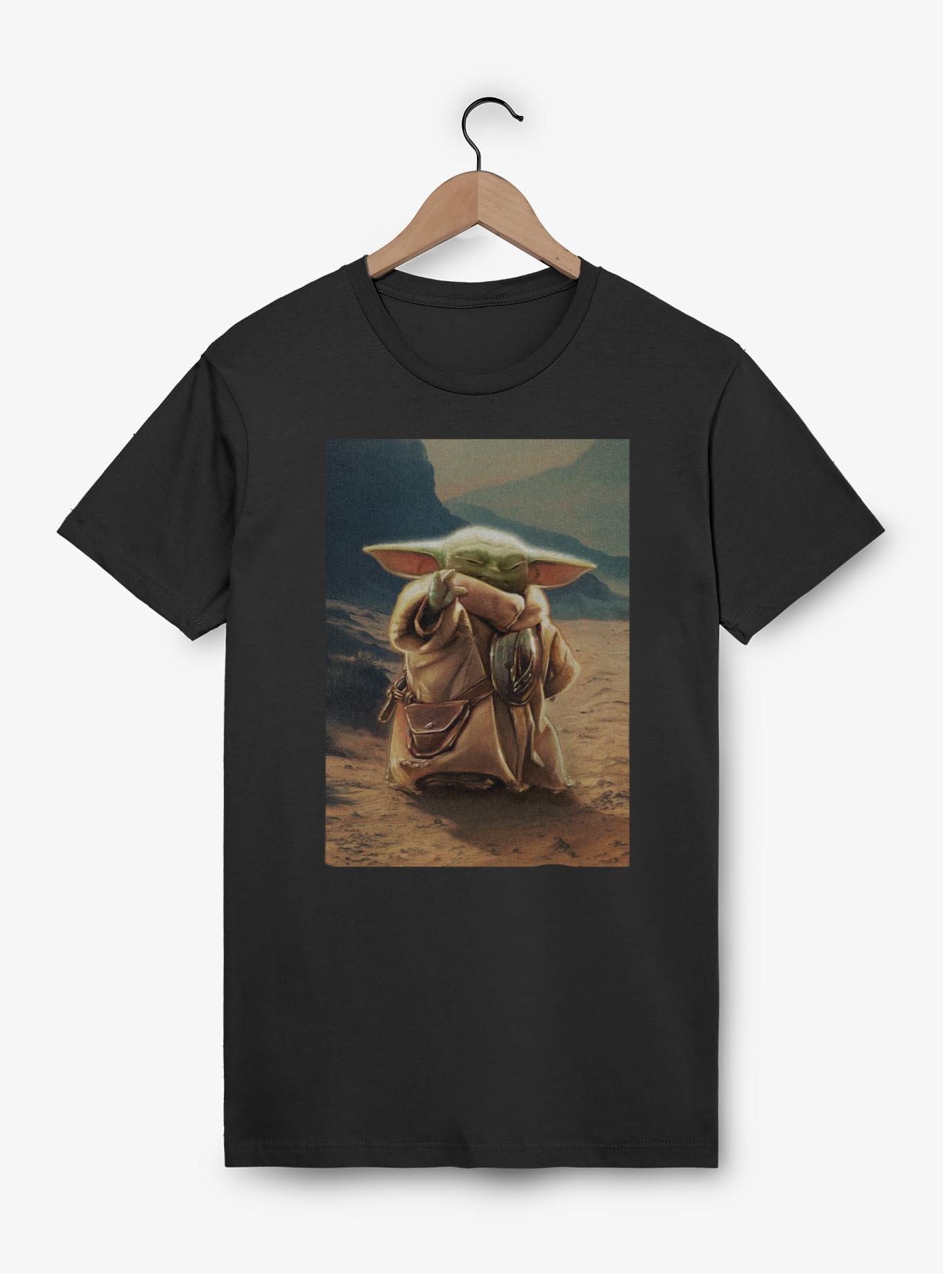 Star Wars: The Mandalorian And Grogu Grogu With The Force Poster T-Shirt, , hi-res