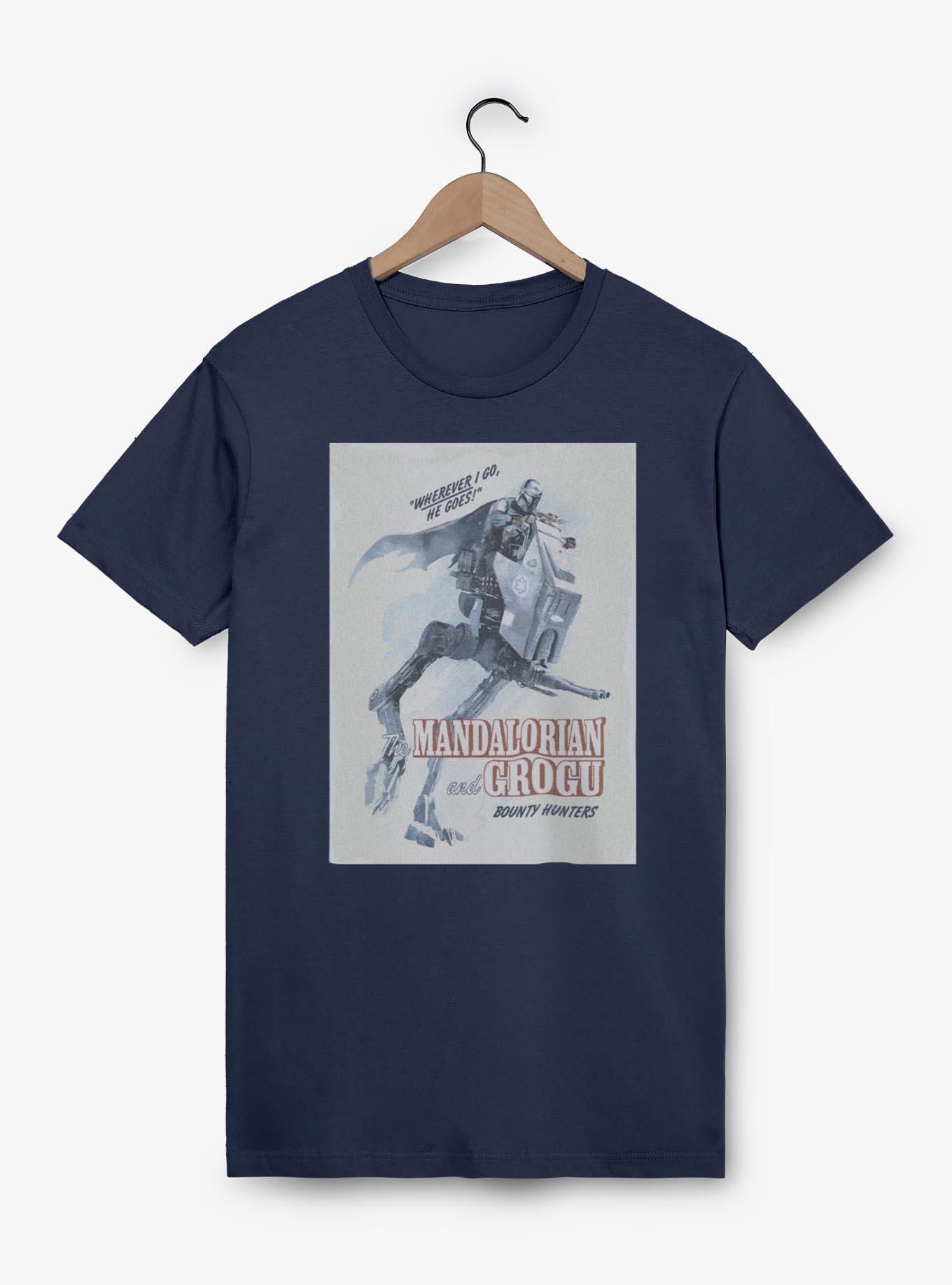 Star Wars: The Mandalorian And Grogu Wherever I Go He Goes Mandalorian & Grogu T-Shirt, , hi-res