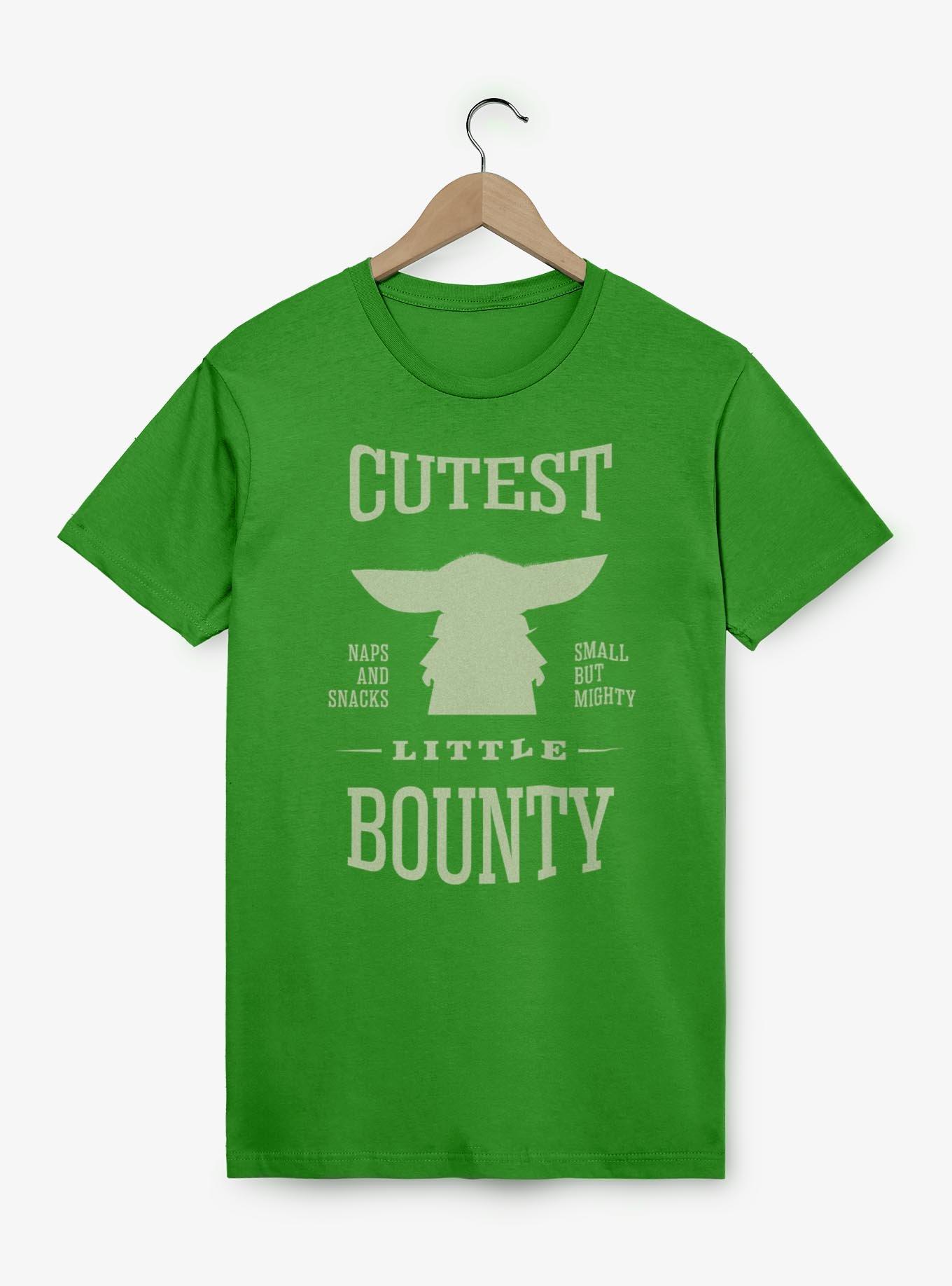 Star Wars: The Mandalorian And Grogu Cutest Little Bounty Grogu Silhouette T-Shirt, , hi-res