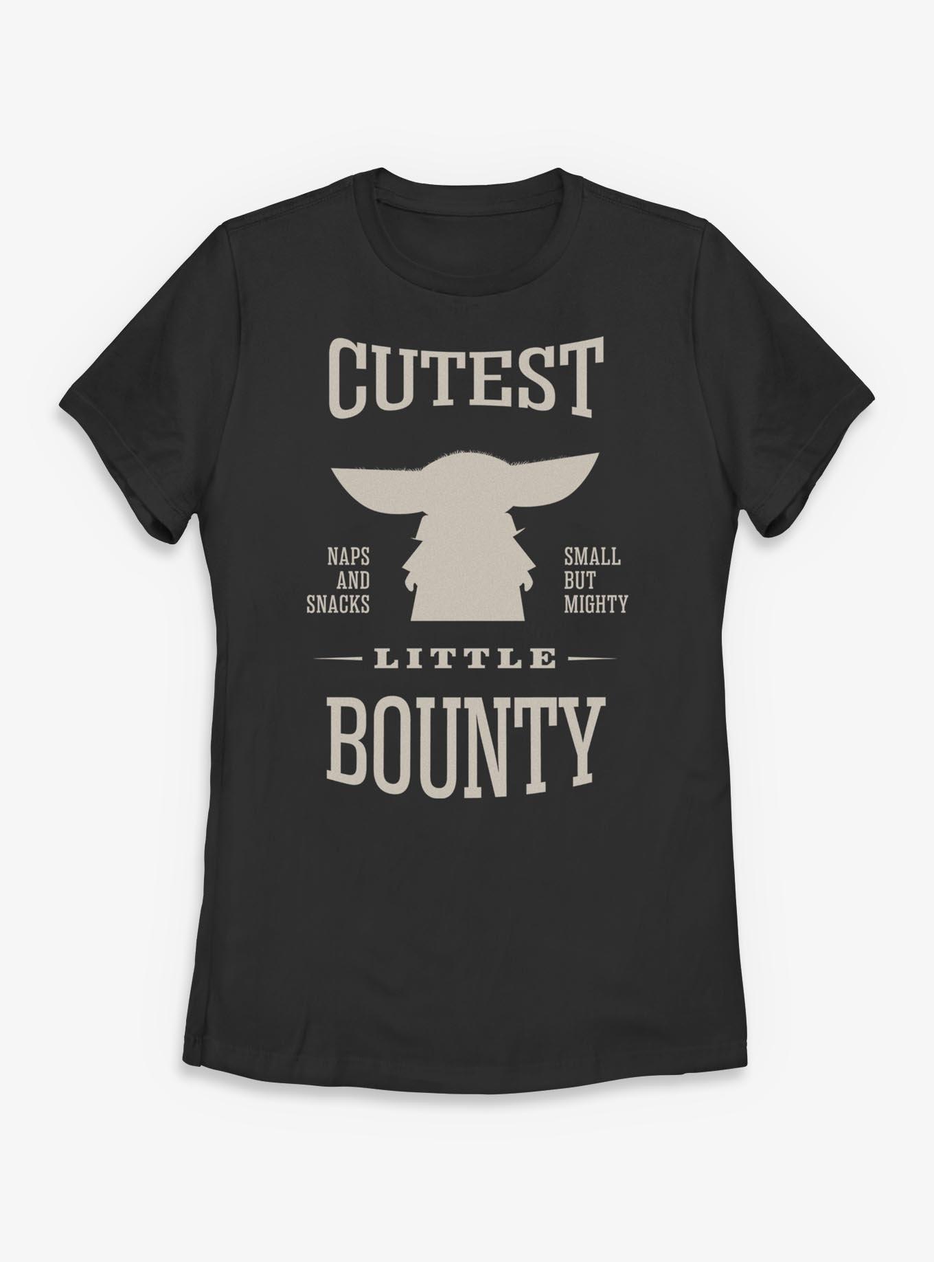 Star Wars: The Mandalorian And Grogu Cutest Little Bounty Grogu Silhouette Womens T-Shirt, , hi-res
