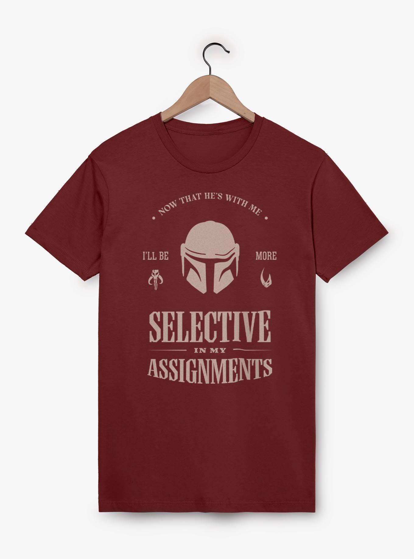 Star Wars: The Mandalorian And Grogu Selective In My Assignments T-Shirt, , hi-res