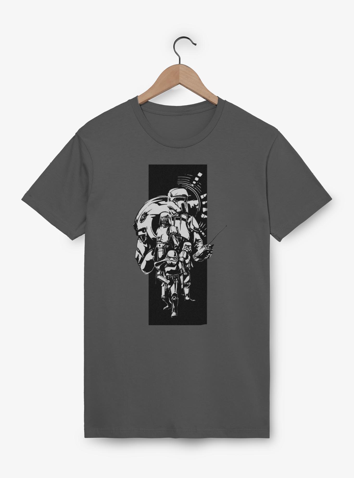 Star Wars: The Mandalorian And Grogu Imperial Army Profile Collage T-Shirt, , hi-res