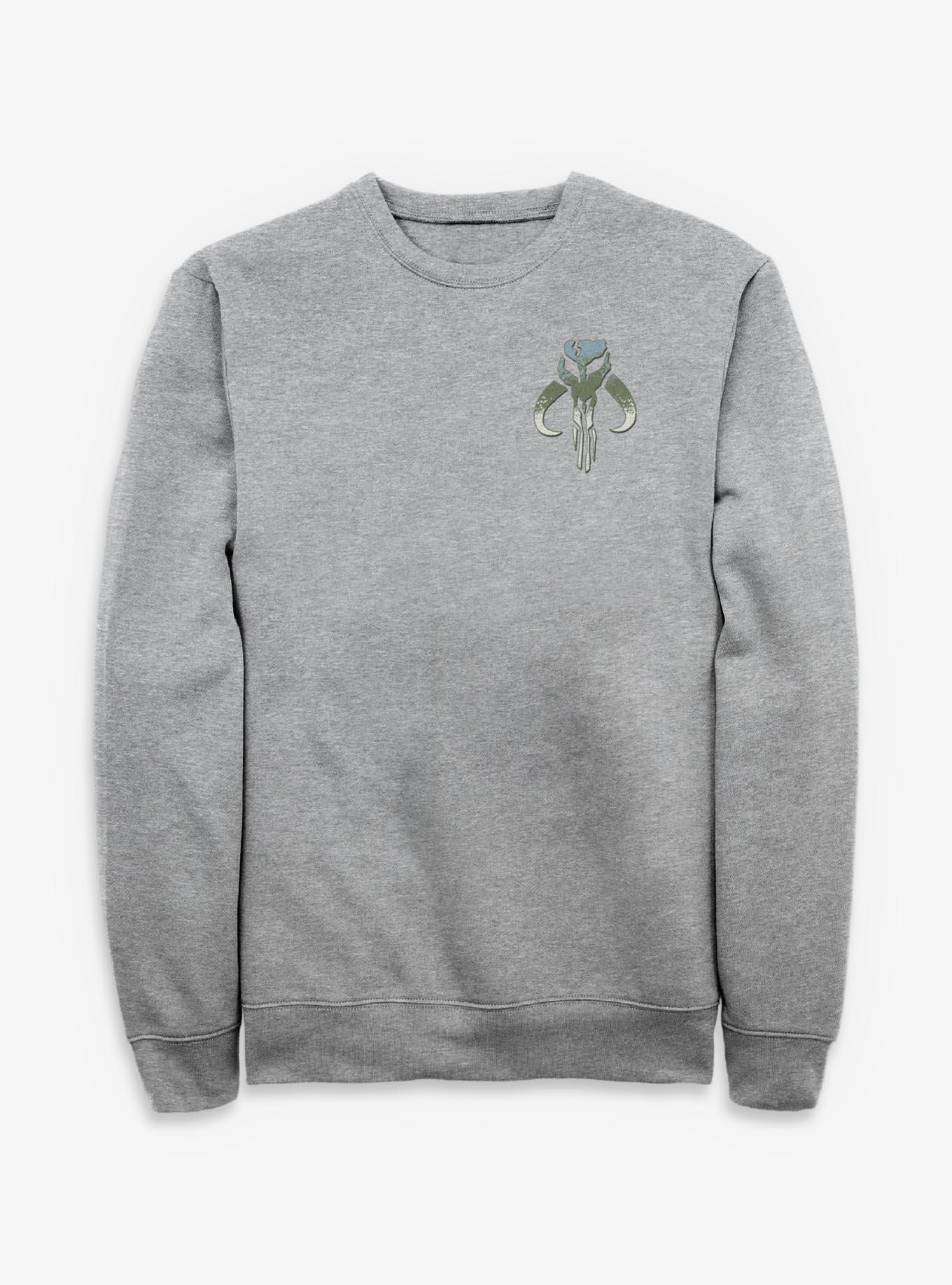 Star Wars: The Mandalorian And Grogu This Is The Way Bounty Hunters Profile Sweatshirt Box Lunch Exclusive, , hi-res