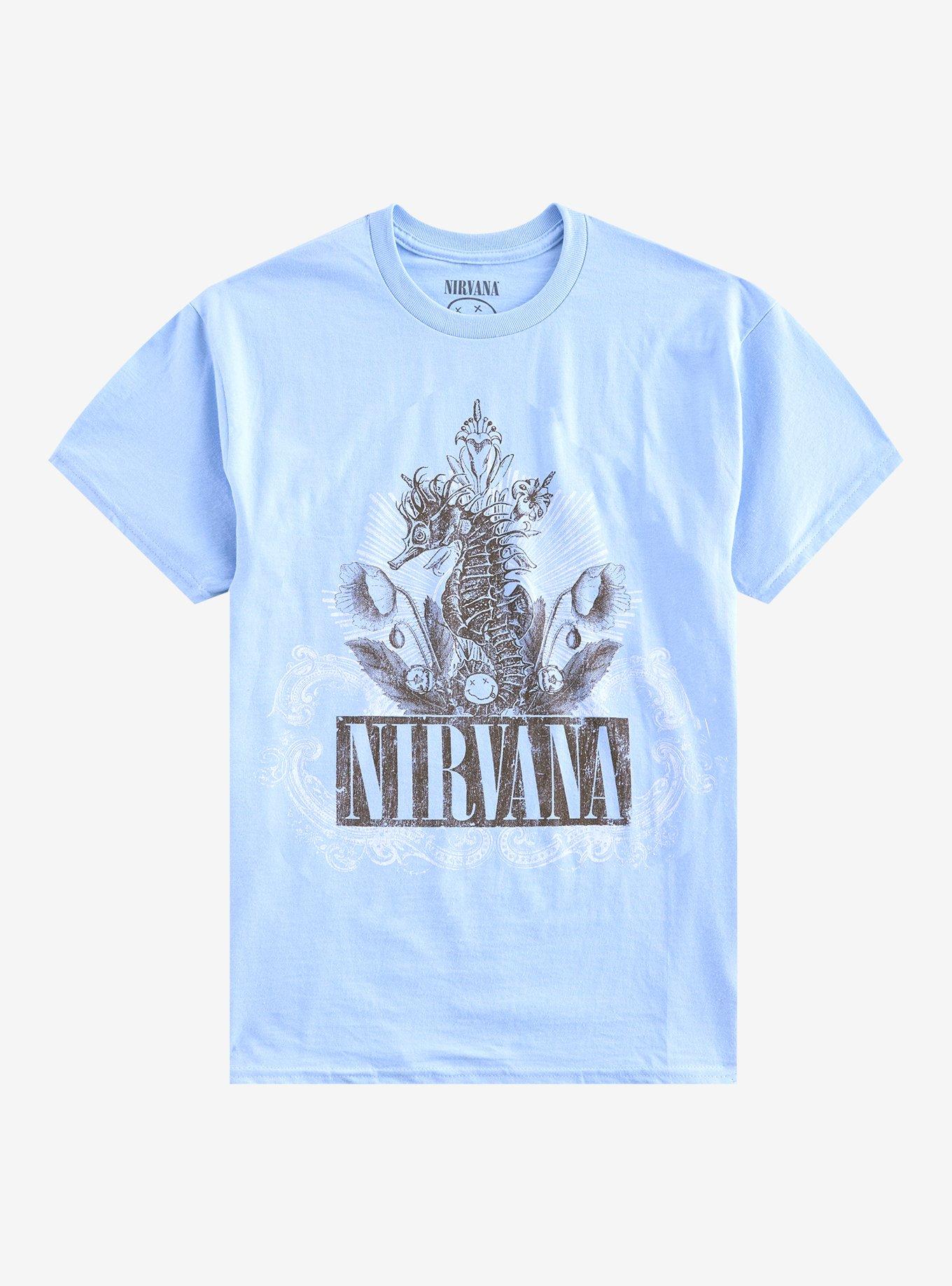 Nirvana Seahorse T-Shirt | Hot Topic