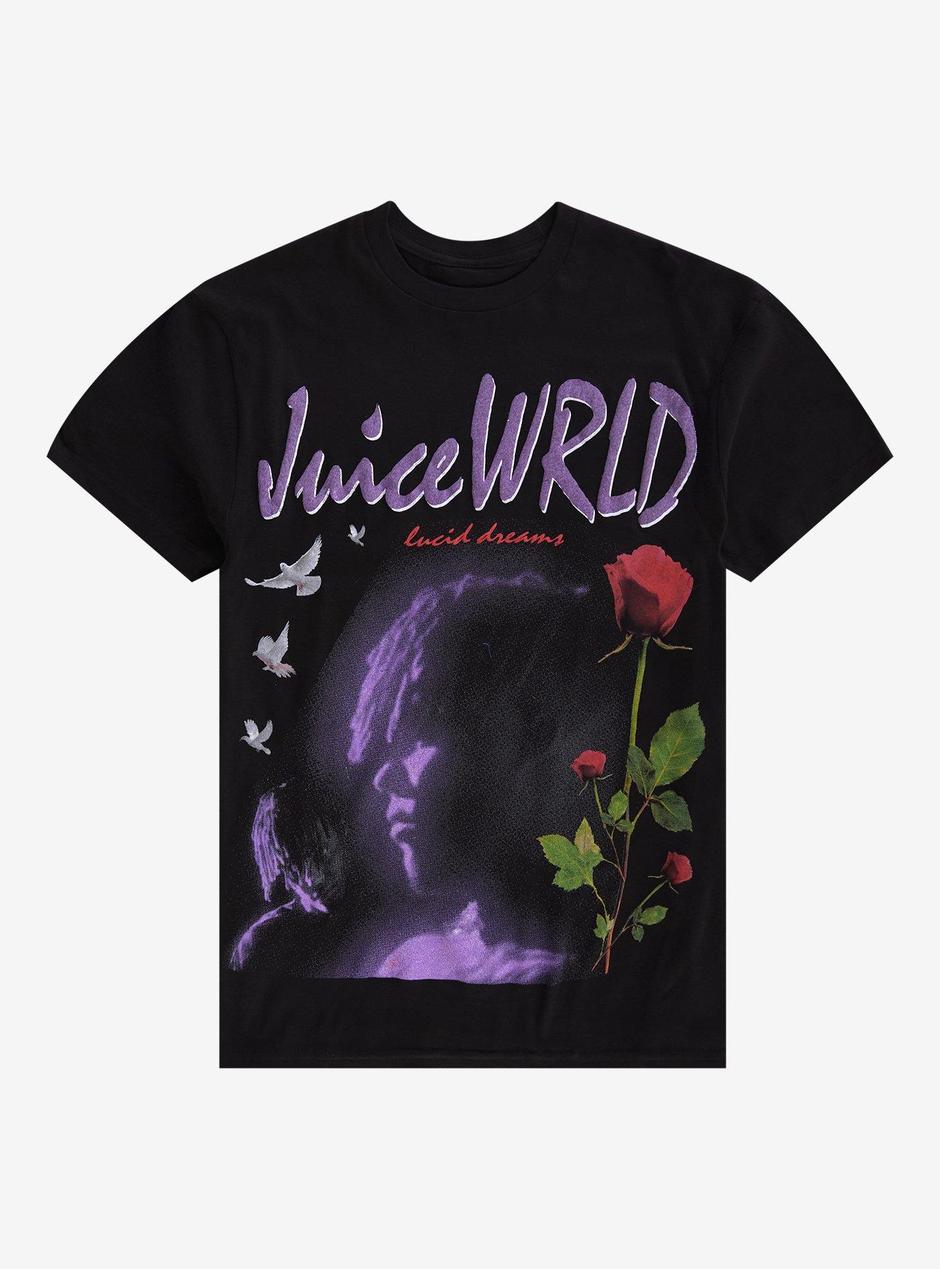 Juice WRLD Rose T-Shirt, , hi-res