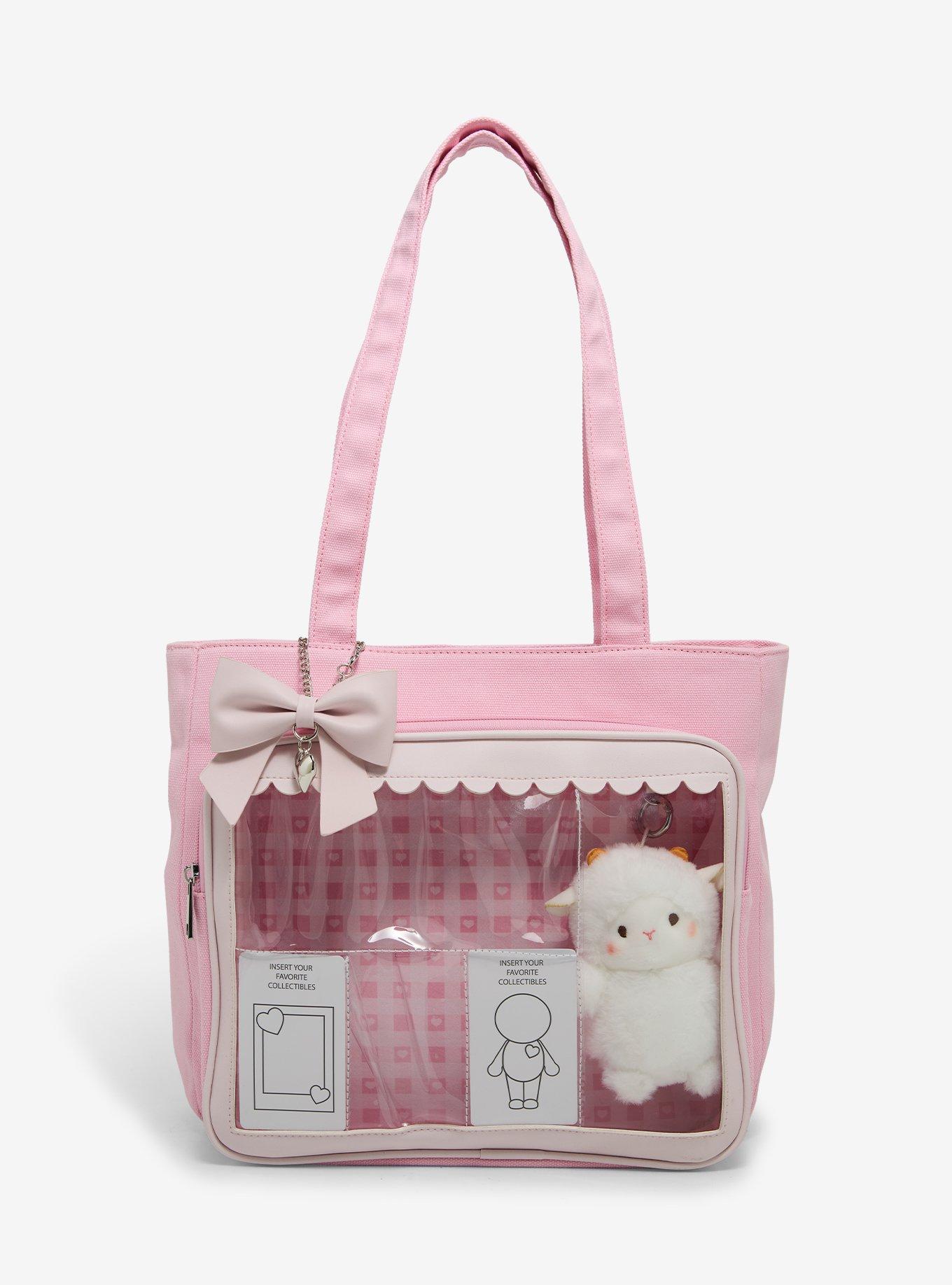 Light Pink Trinket Display Tote Bag, , hi-res