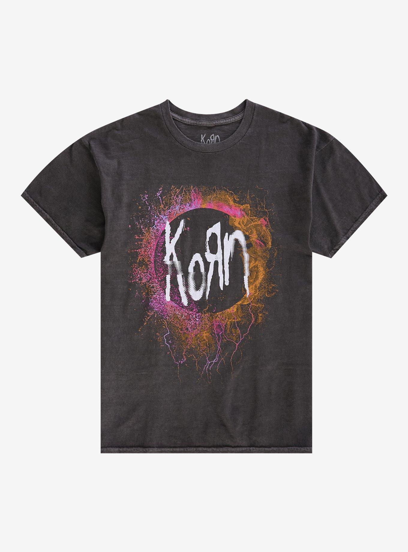 Korn Static Circle Pigment-Dyed T-Shirt, , hi-res