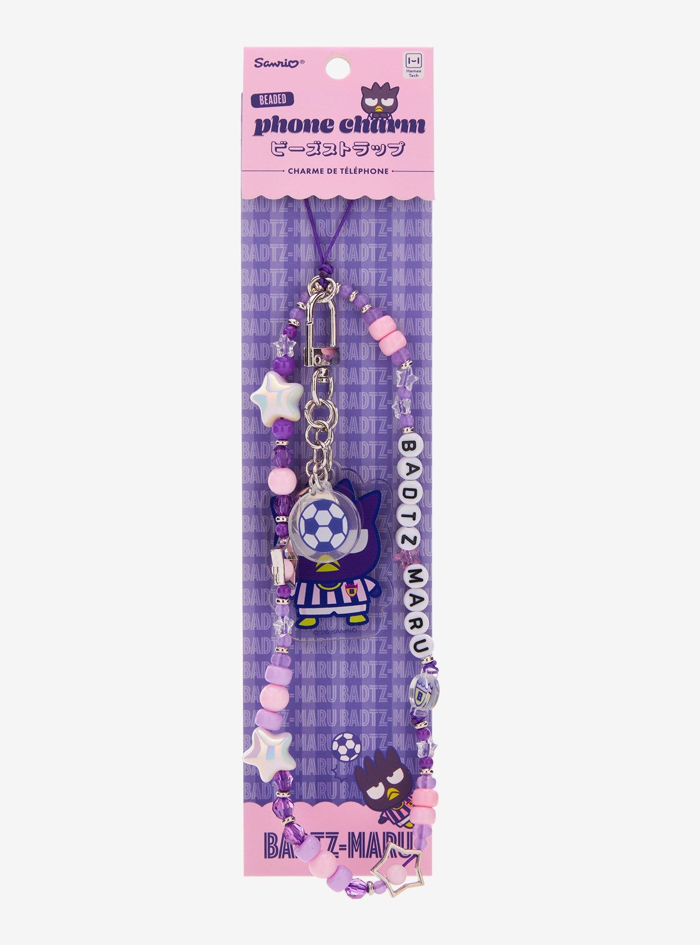 Badtz-Maru Soccer Bead Phone Charm, , hi-res