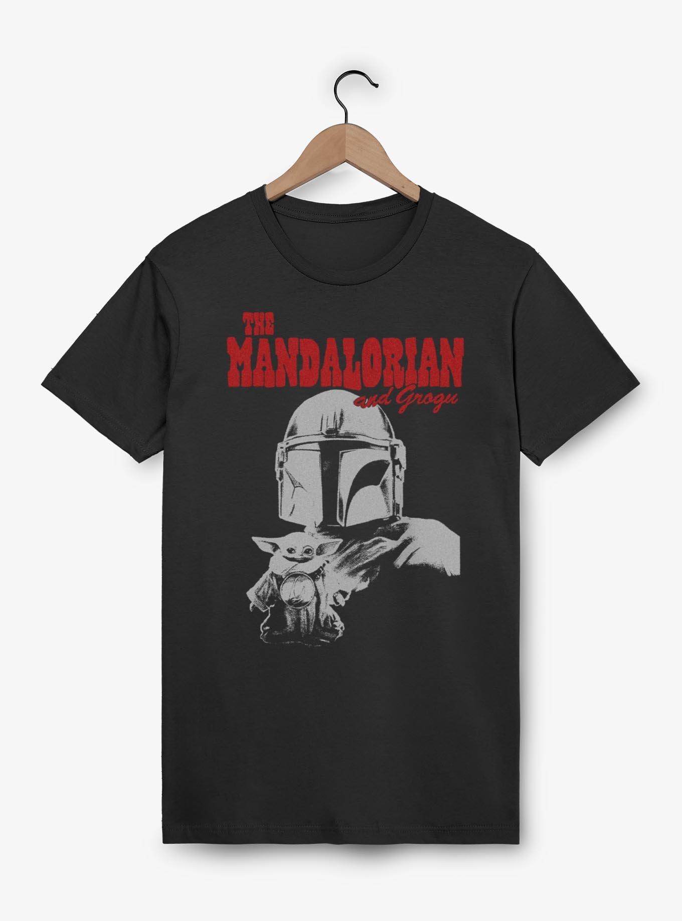 Star Wars: The Mandalorian And Grogu The Mandalorian & Grogu Duo Hunters T-Shirt Box Lunch Exclusive, , hi-res