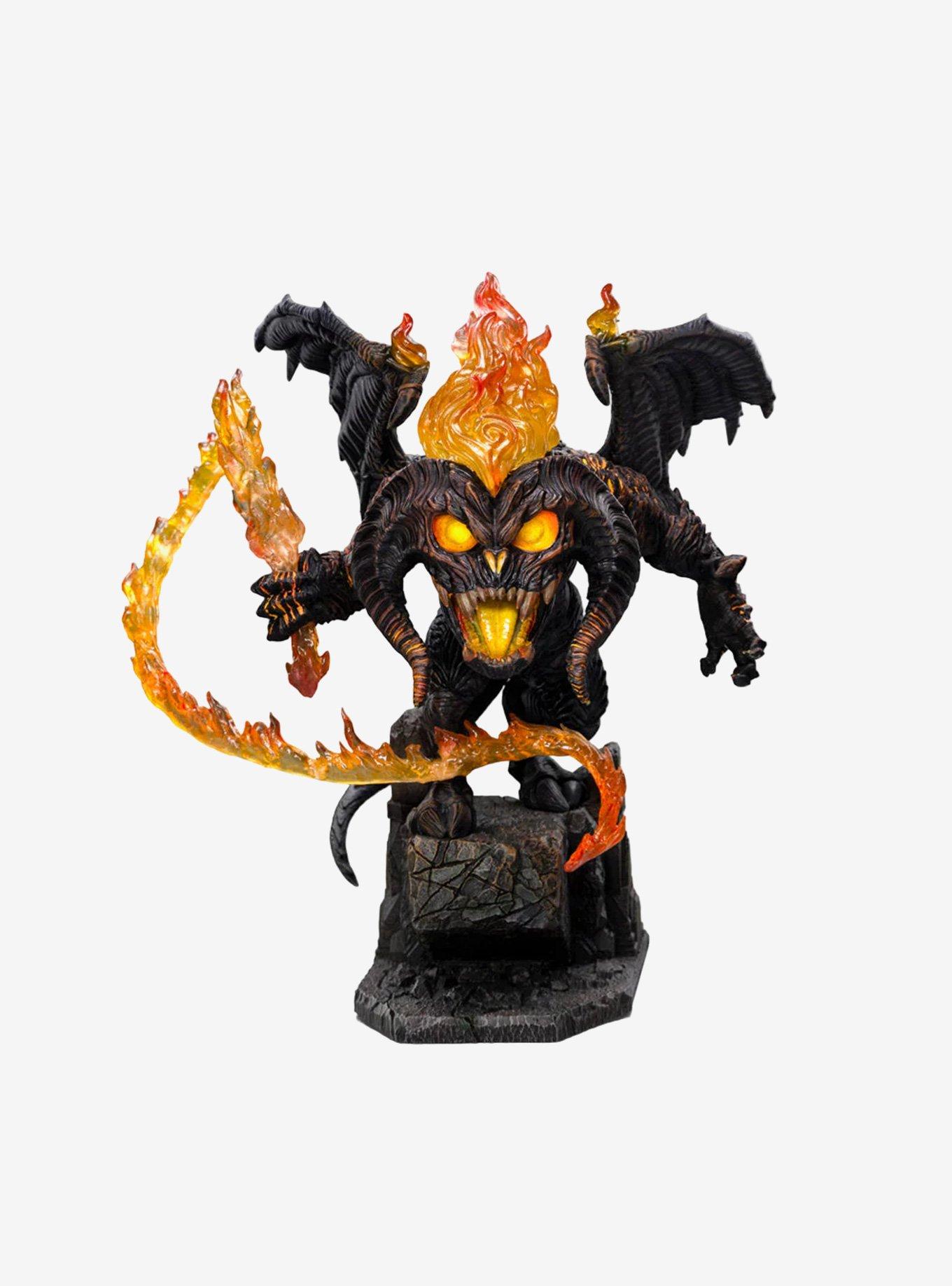 Iron Studios The Lord of the Rings MiniCo Balrog Figure, , hi-res