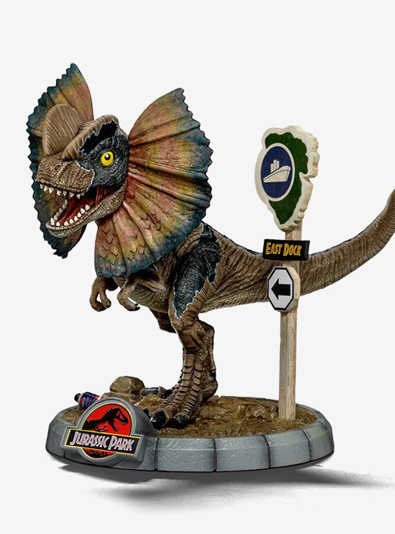Iron Studios Jurassic Park MiniCo Dilophosaurus Limited Edition Figure, , hi-res