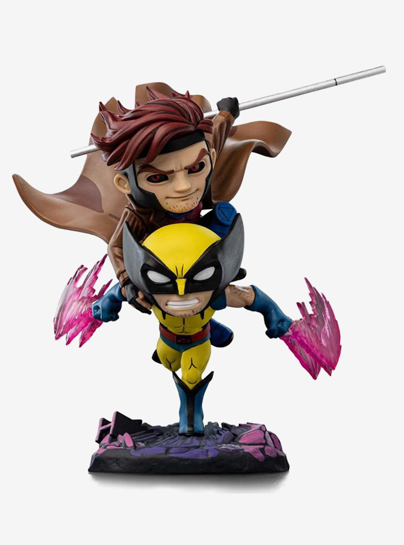 Iron Studios Marvel X-Men '97 MiniCo Wolverine and Gambit Figure, , hi-res